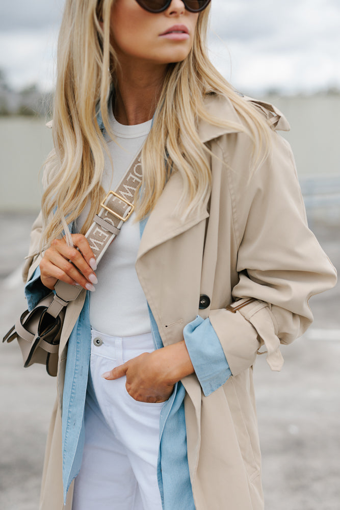 Jasmyn Jeans - White Denim