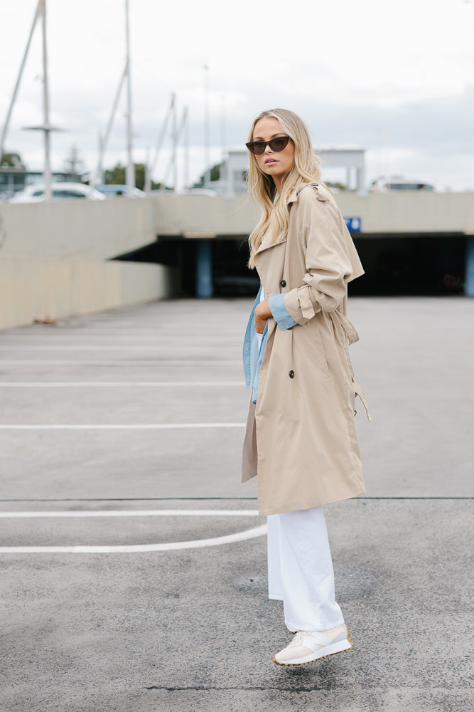 Jasmyn Jeans - White Denim
