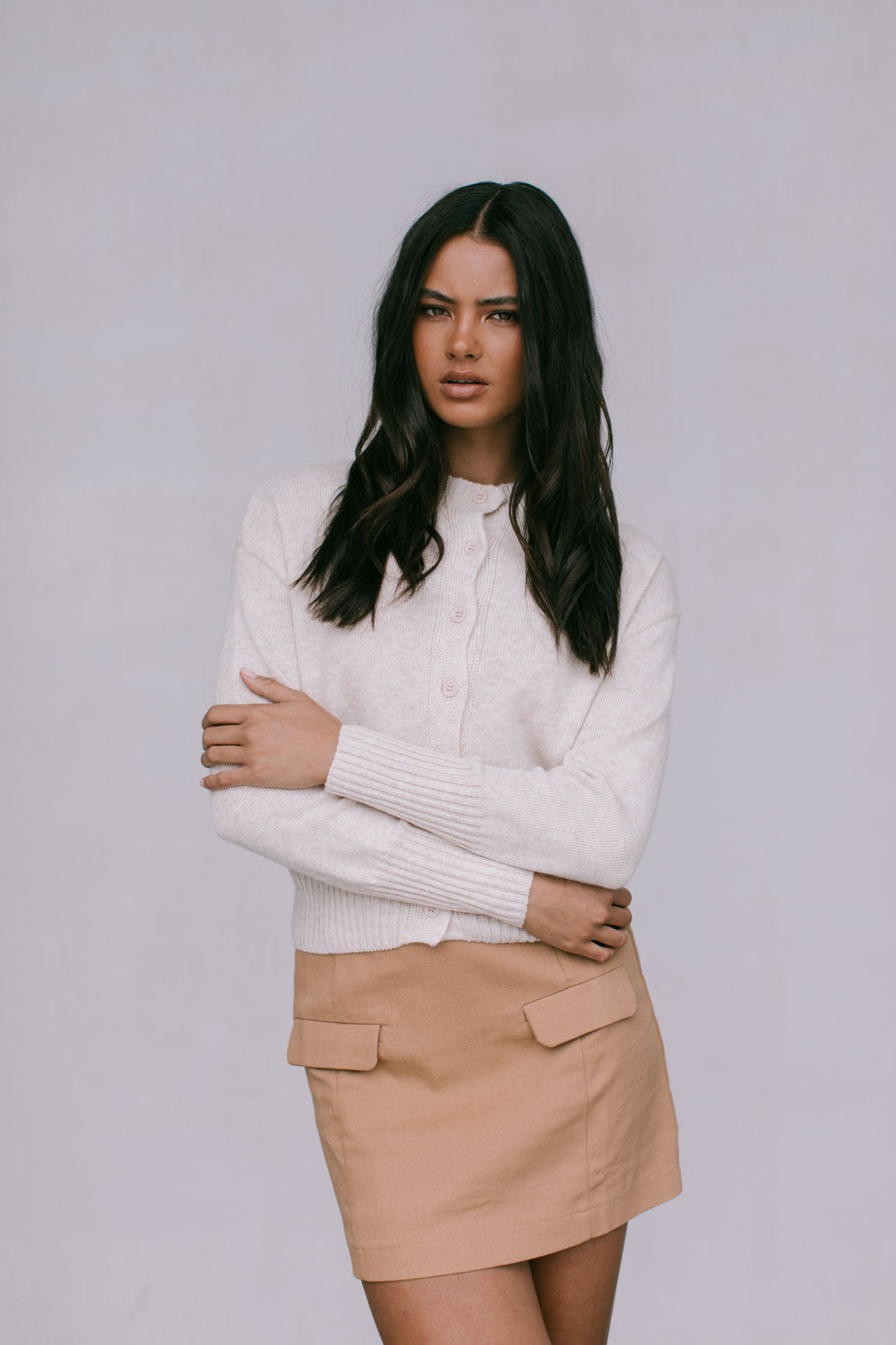 Jade Cardigan Natural