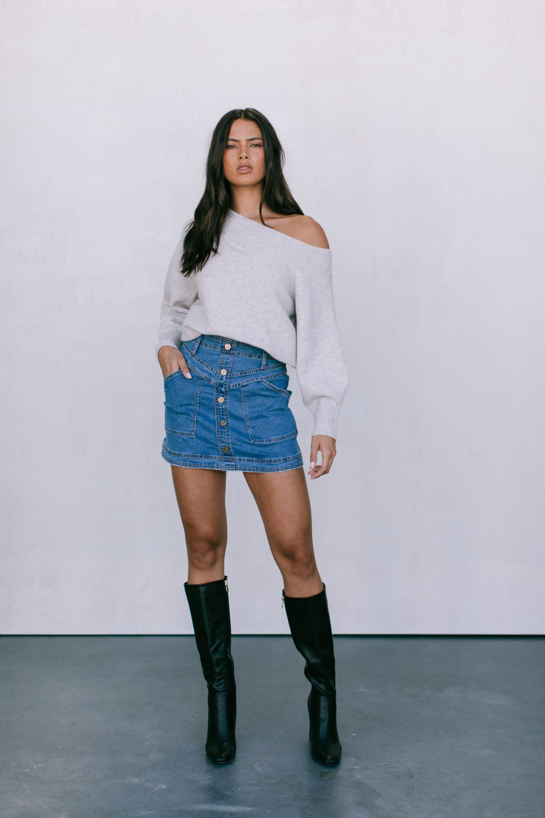 Bella Skirt Denim