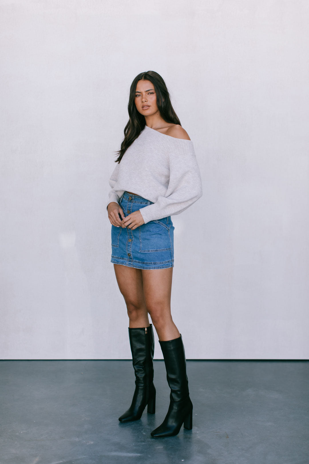 Bella Skirt Denim