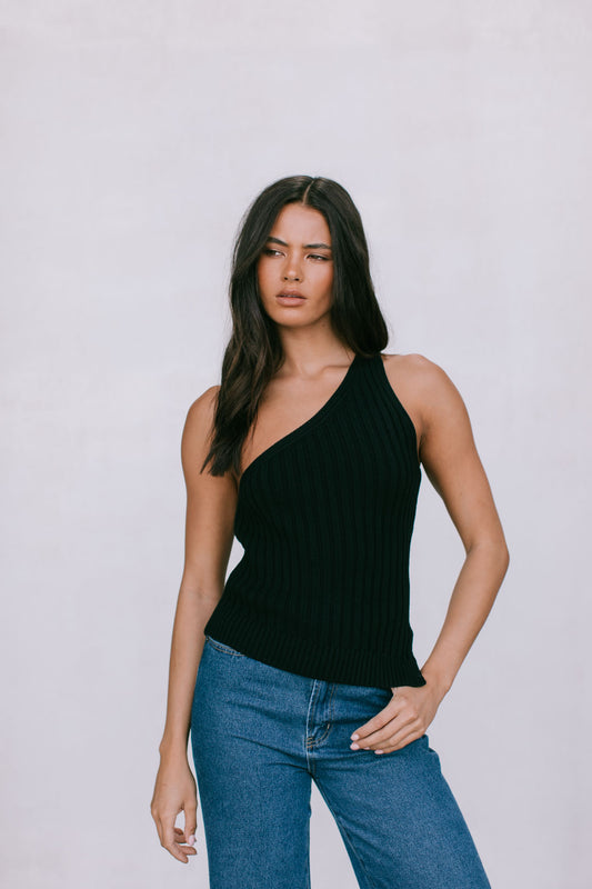 Uma Knit Top - Black