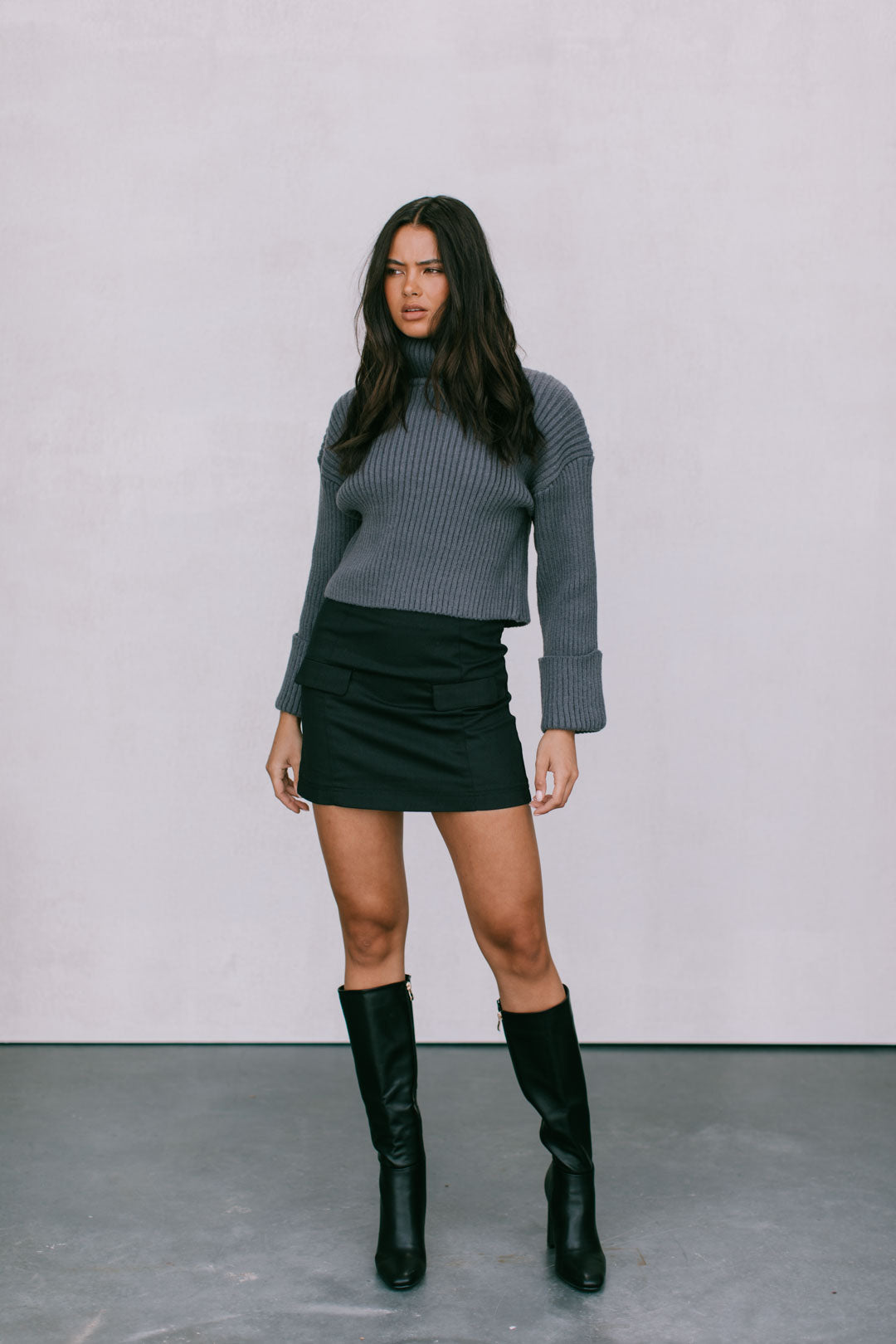 Oksana Knit Steel