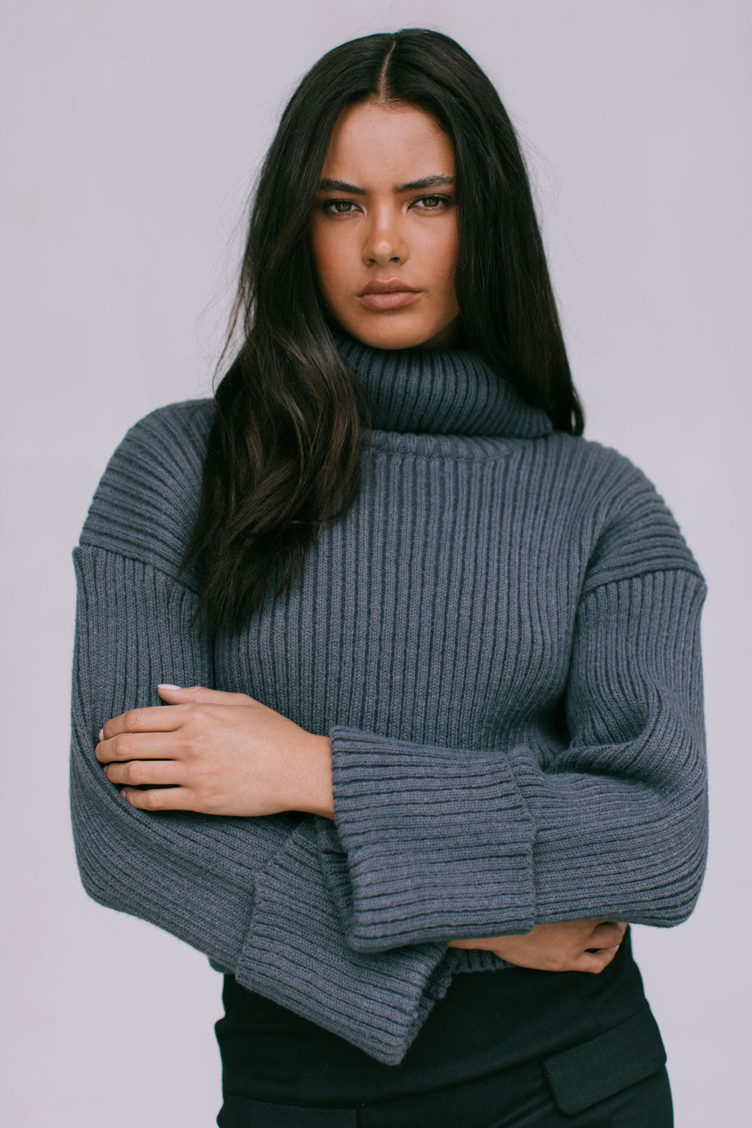 Oksana Knit Steel