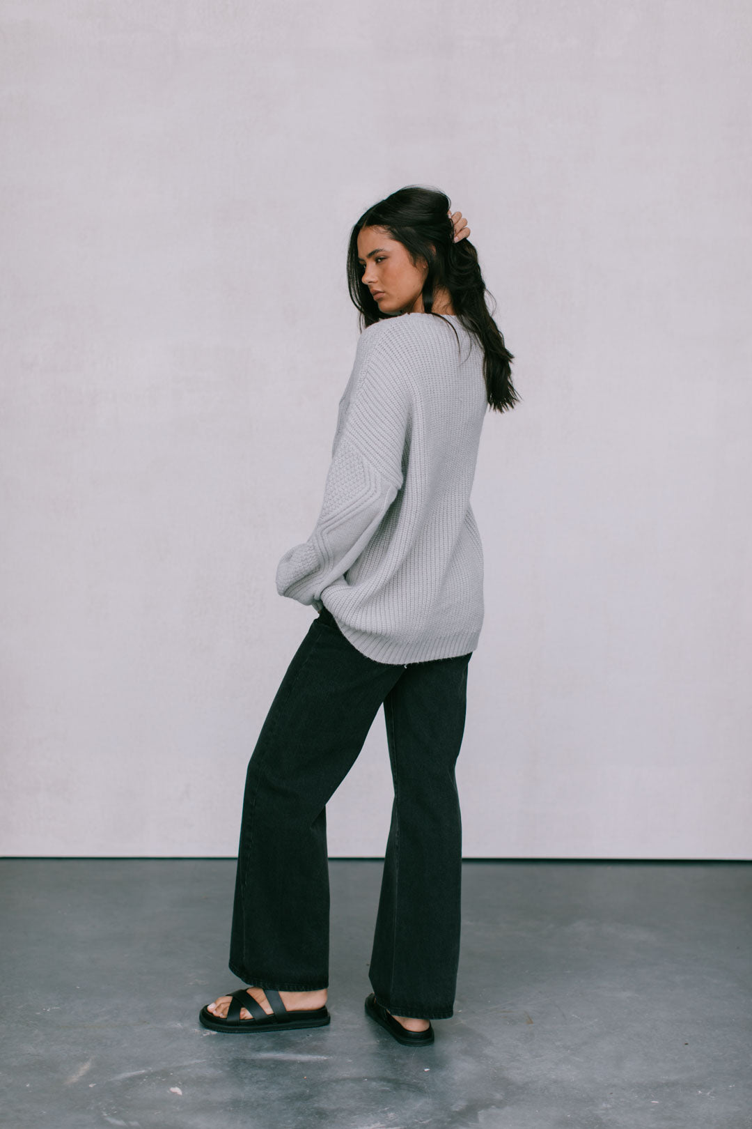 Lonnie Knit Grey
