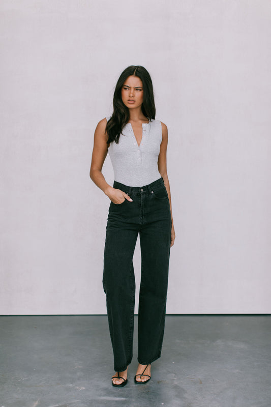 Urvi Bodysuit - Grey Marle