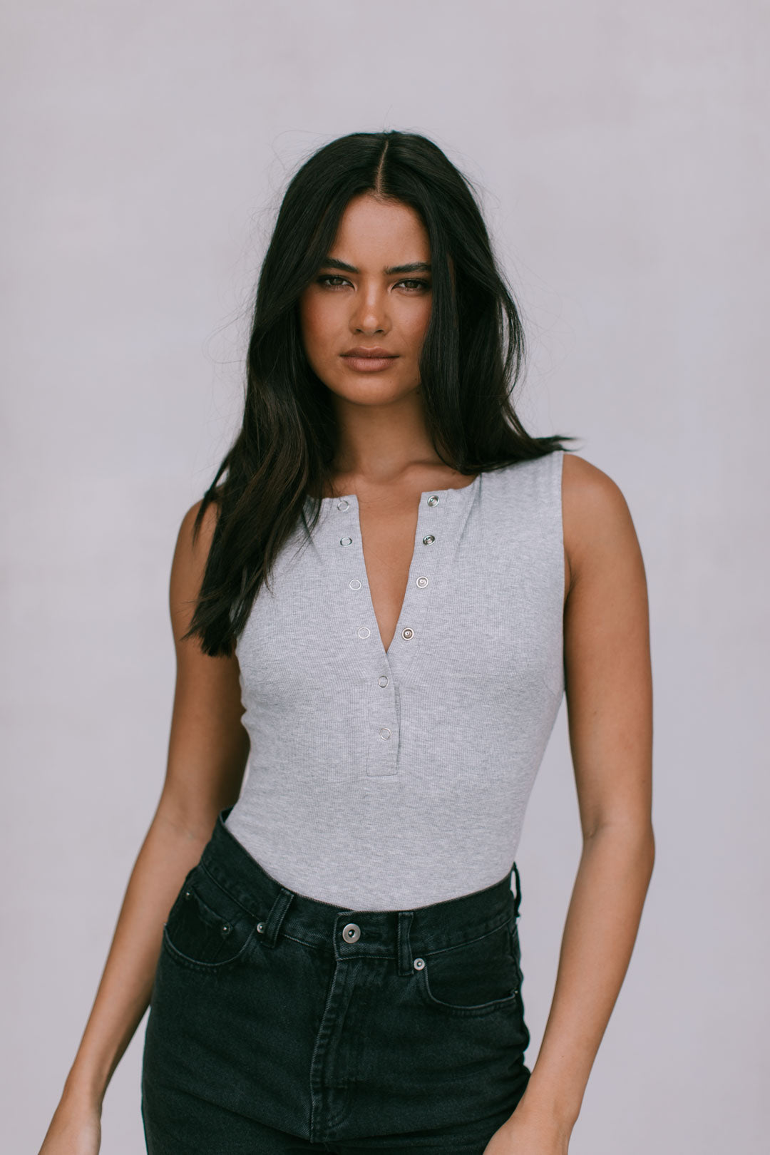 Urvi Bodysuit Grey Marle