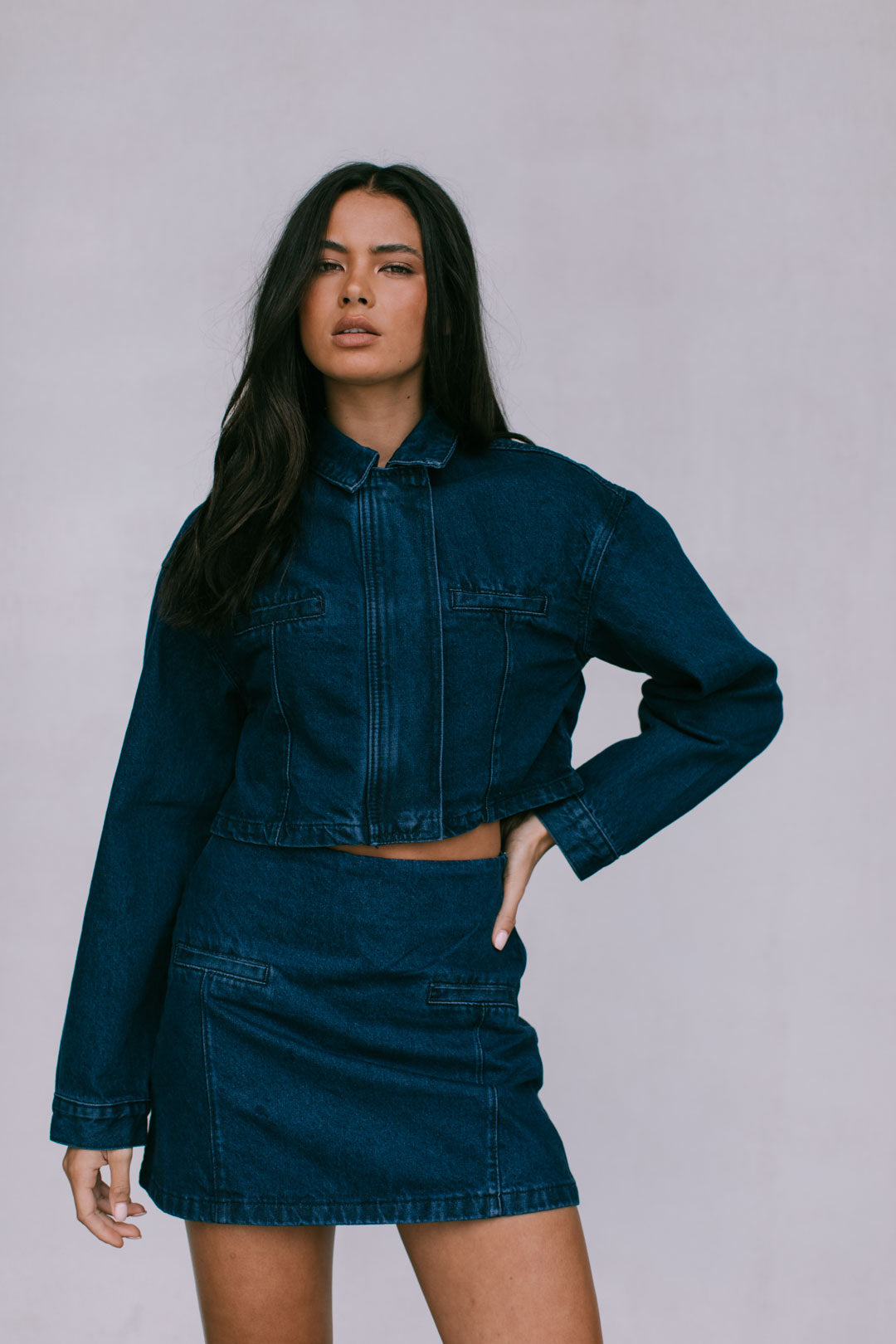 Dottie Jacket Dark Indigo