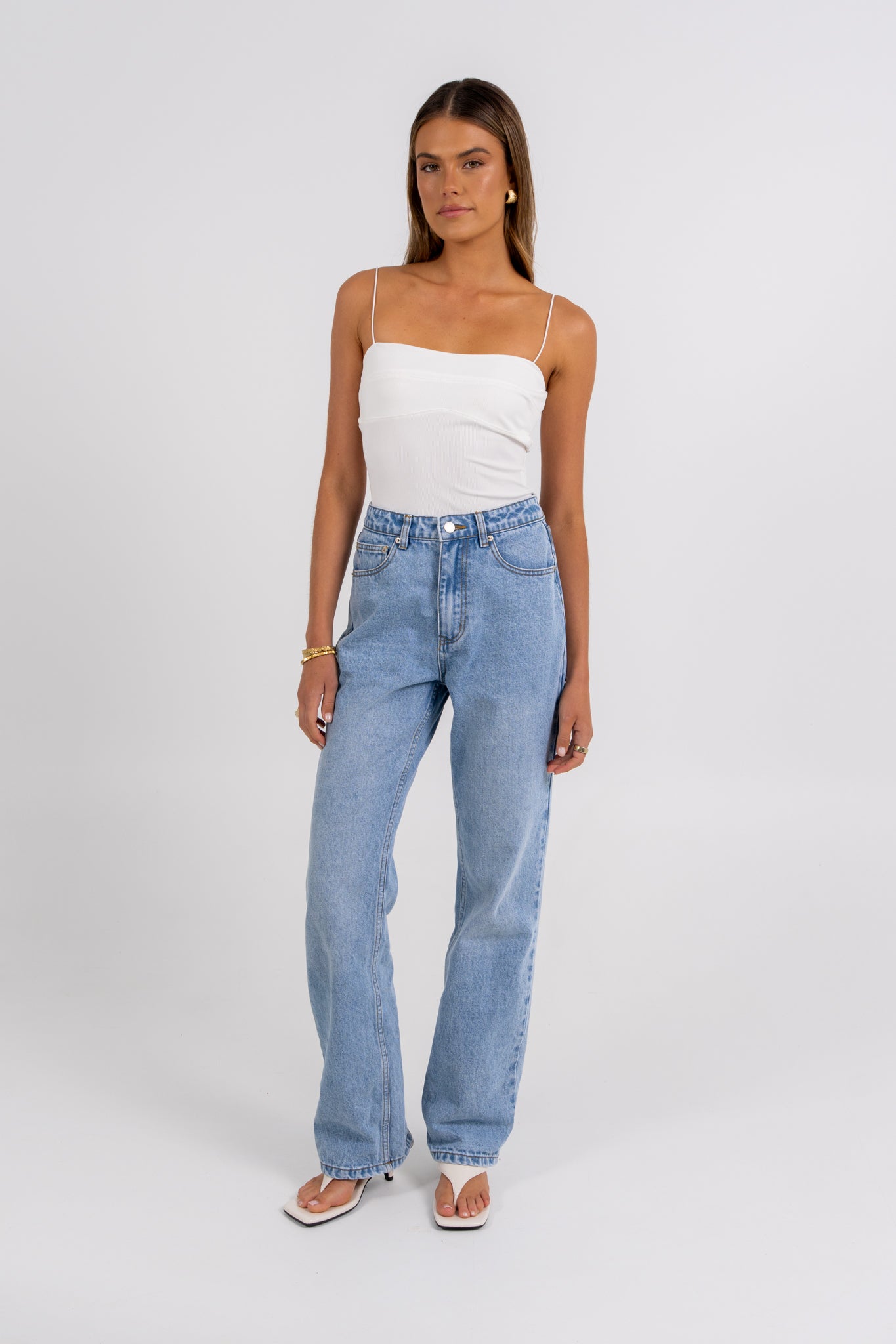 Embley Slim Leg Jean Light Vintage