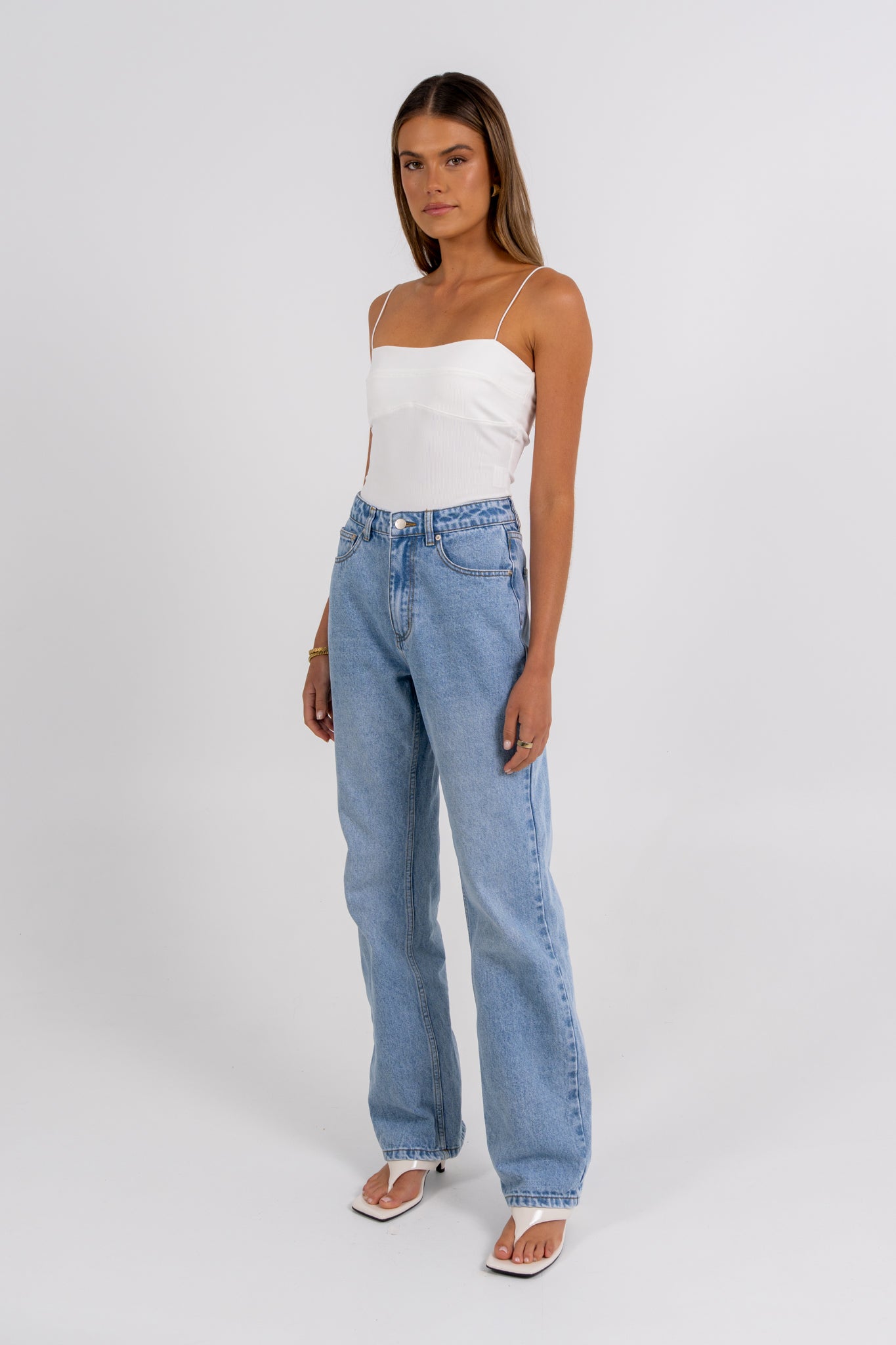 Embley Slim Leg Jean Light Vintage