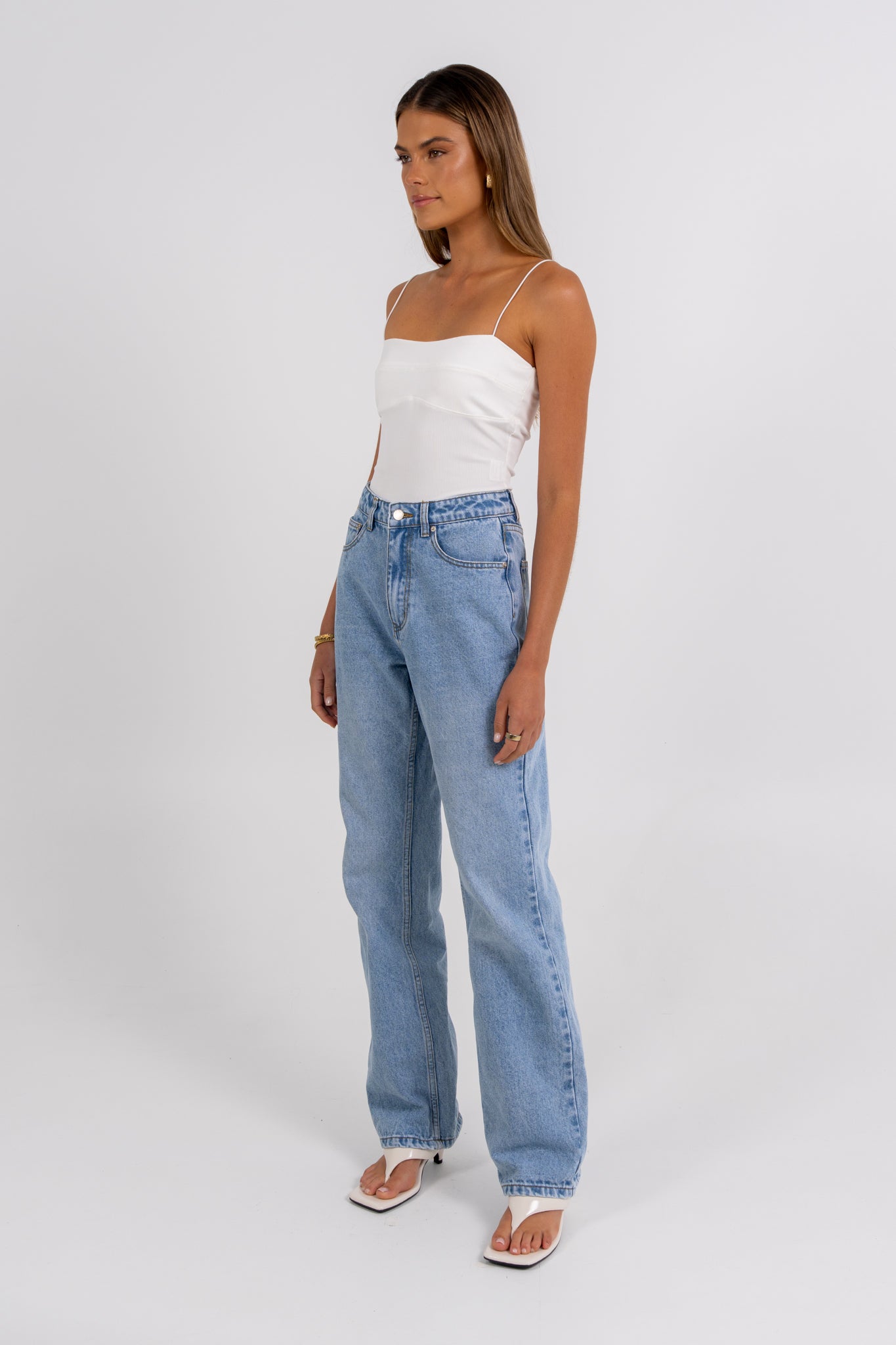 Embley Slim Leg Jean Light Vintage