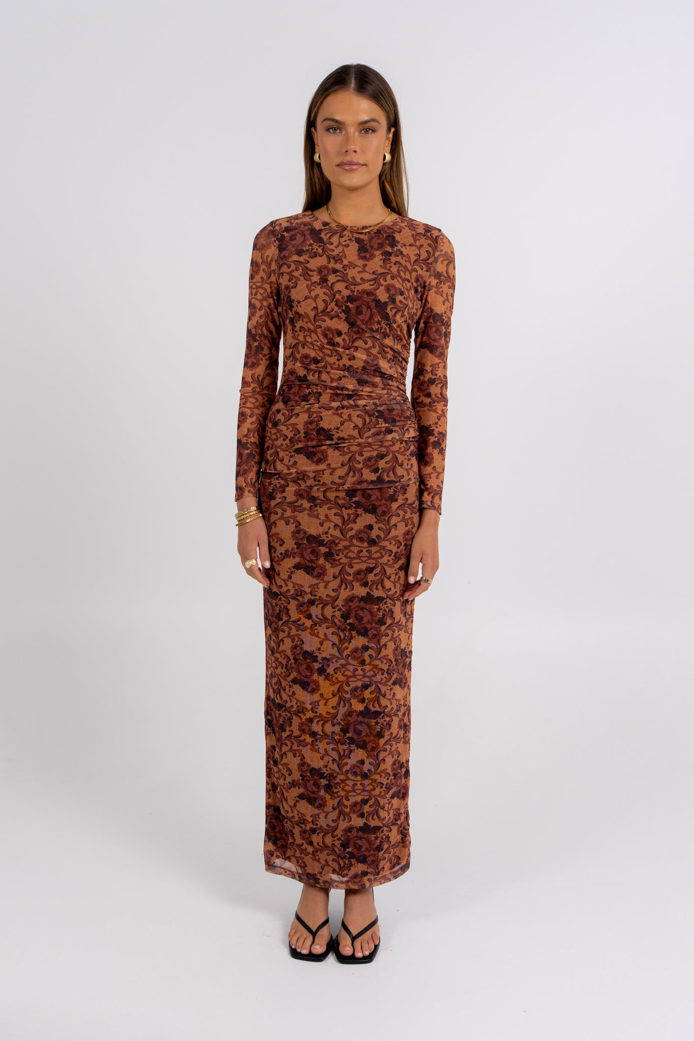 Helena Maxi Dress Heirloom Print