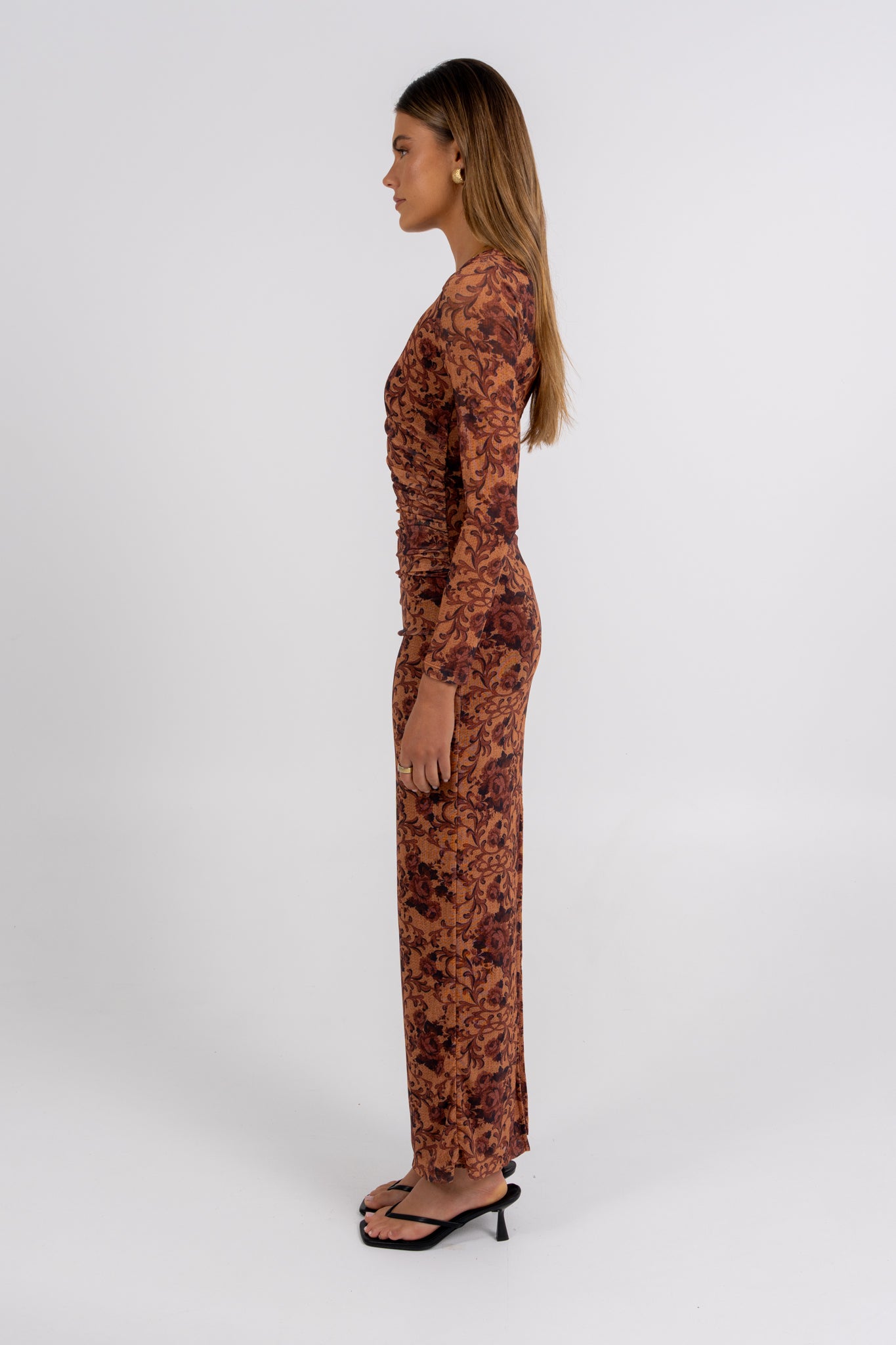 Helena Maxi Dress Heirloom Print