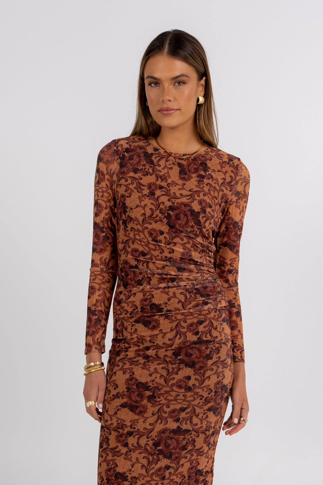 Helena Maxi Dress Heirloom Print