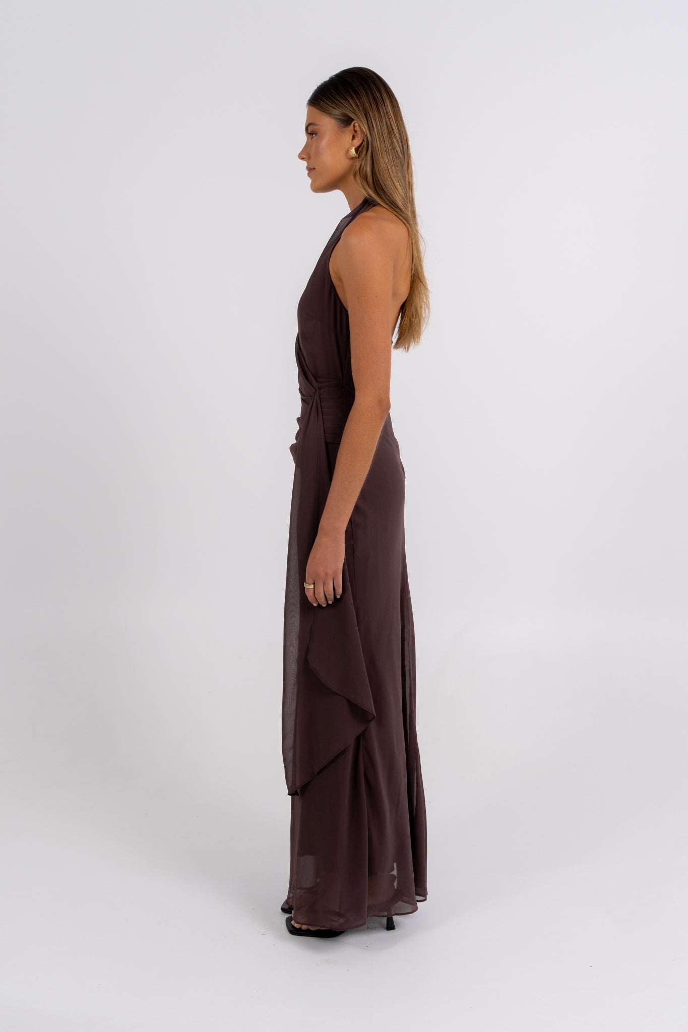 Rory Maxi Dress Chocolate