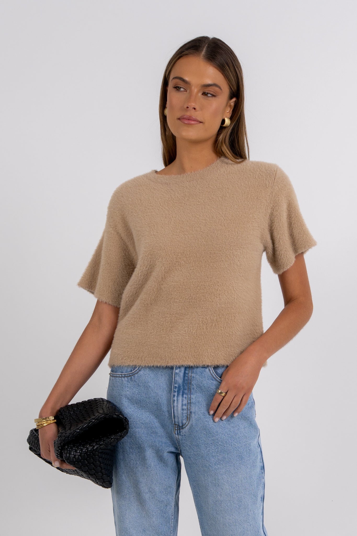 Umaria Top Fawn