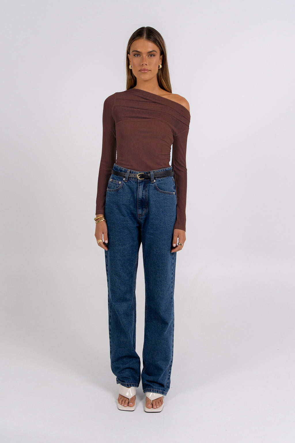 PRE ORDER Claire Top Chocolate