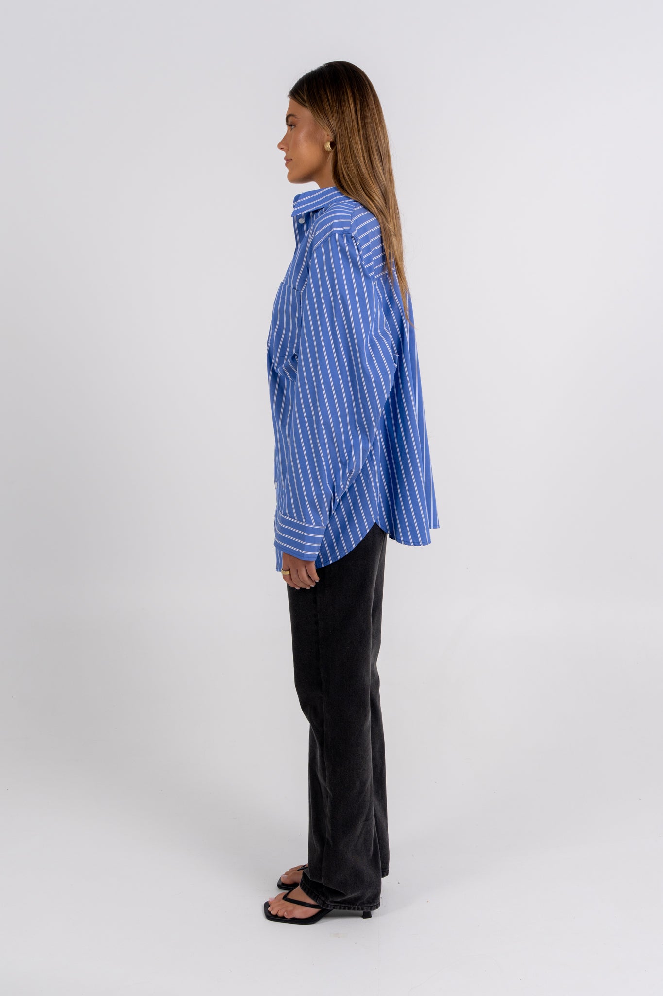 Oliver Shirt White Stripe