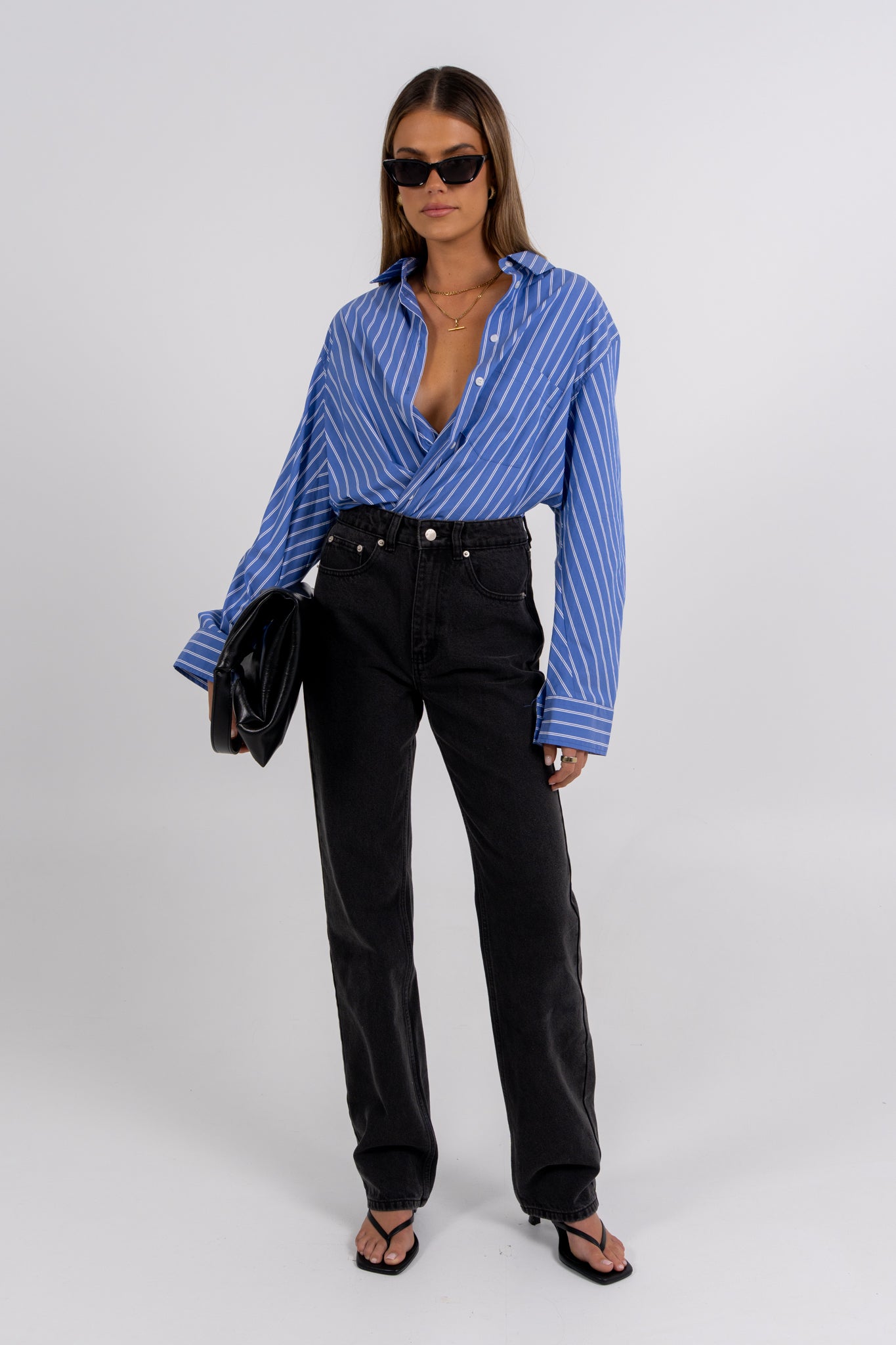 Oliver Shirt White Stripe