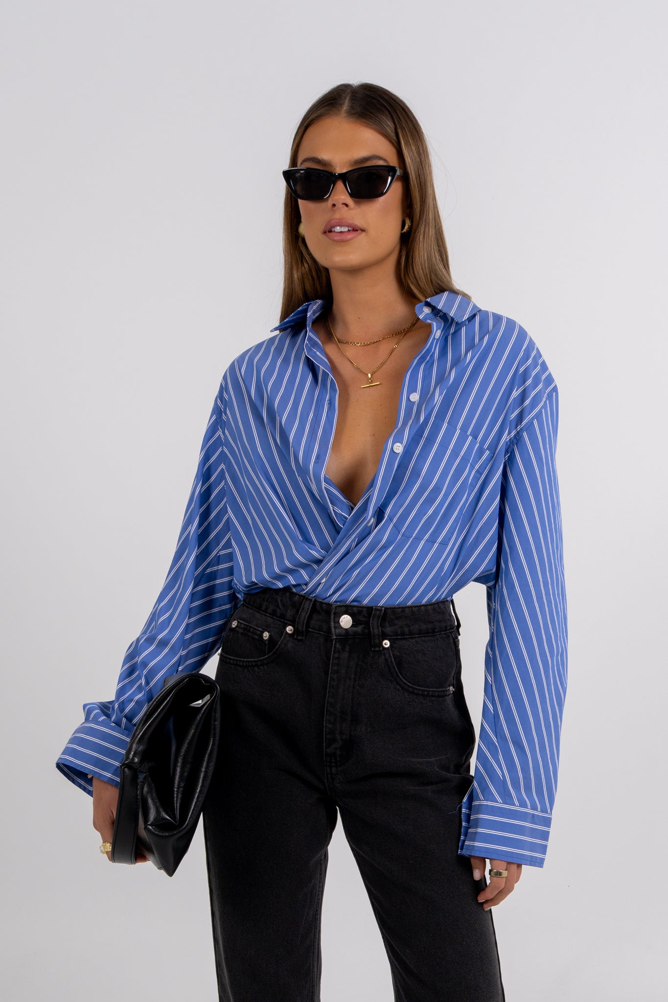 Oliver Shirt White Stripe