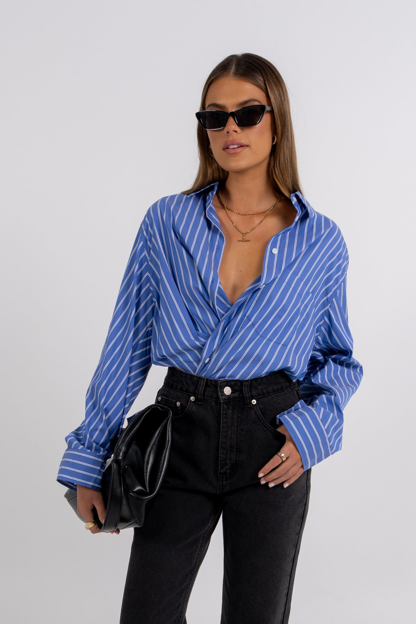 Oliver Shirt White Stripe