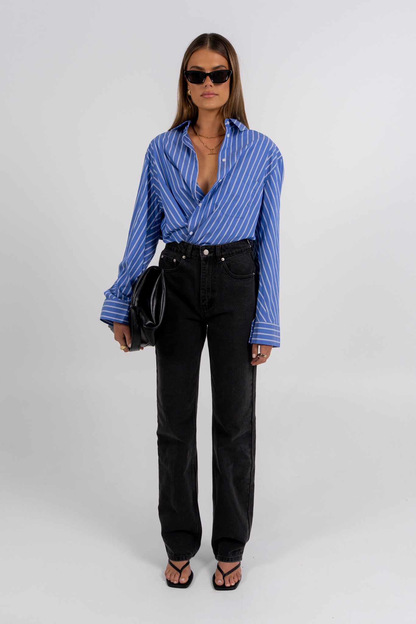 Oliver Shirt White Stripe