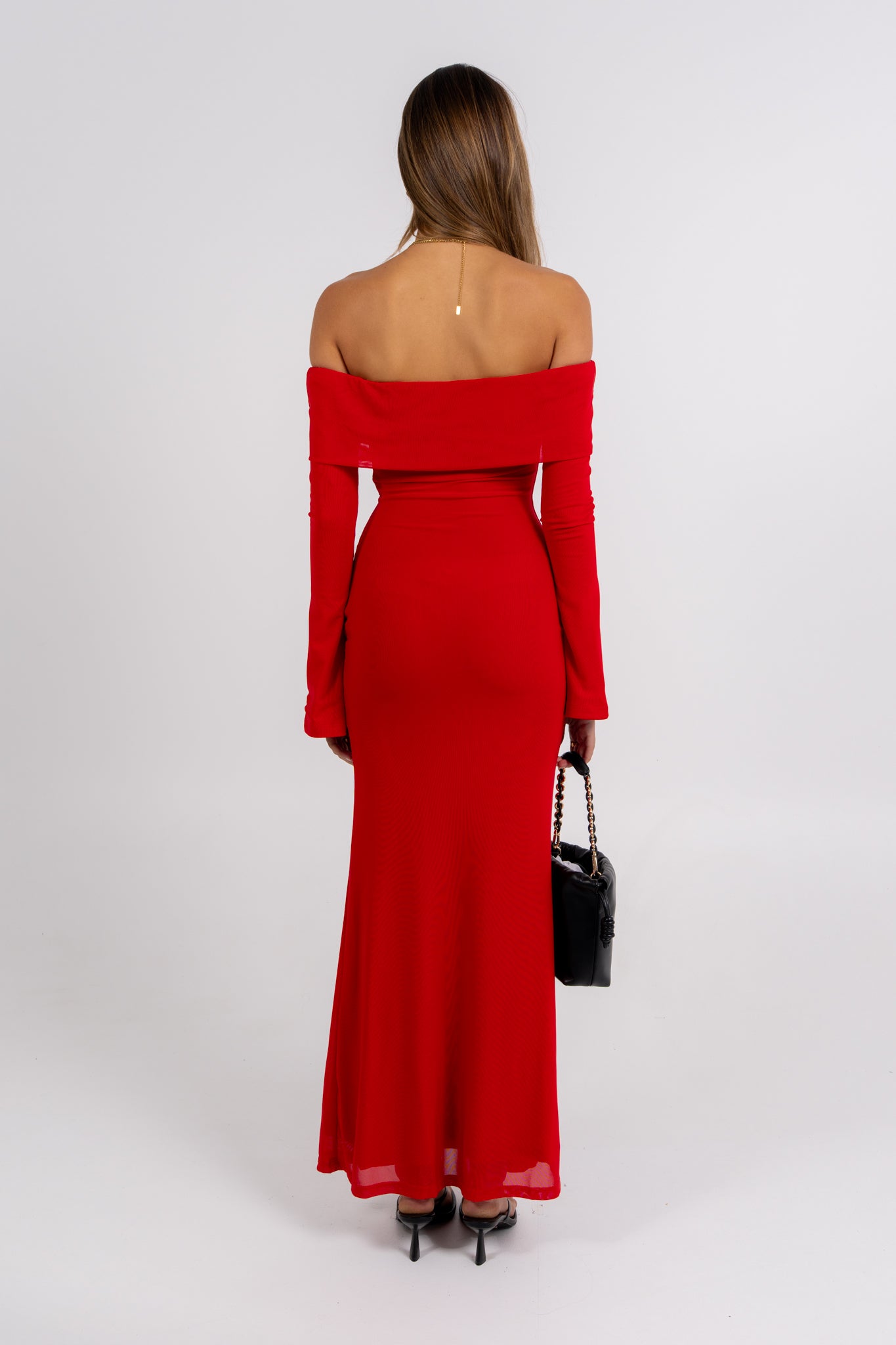 Ultima Maxi Dress Red