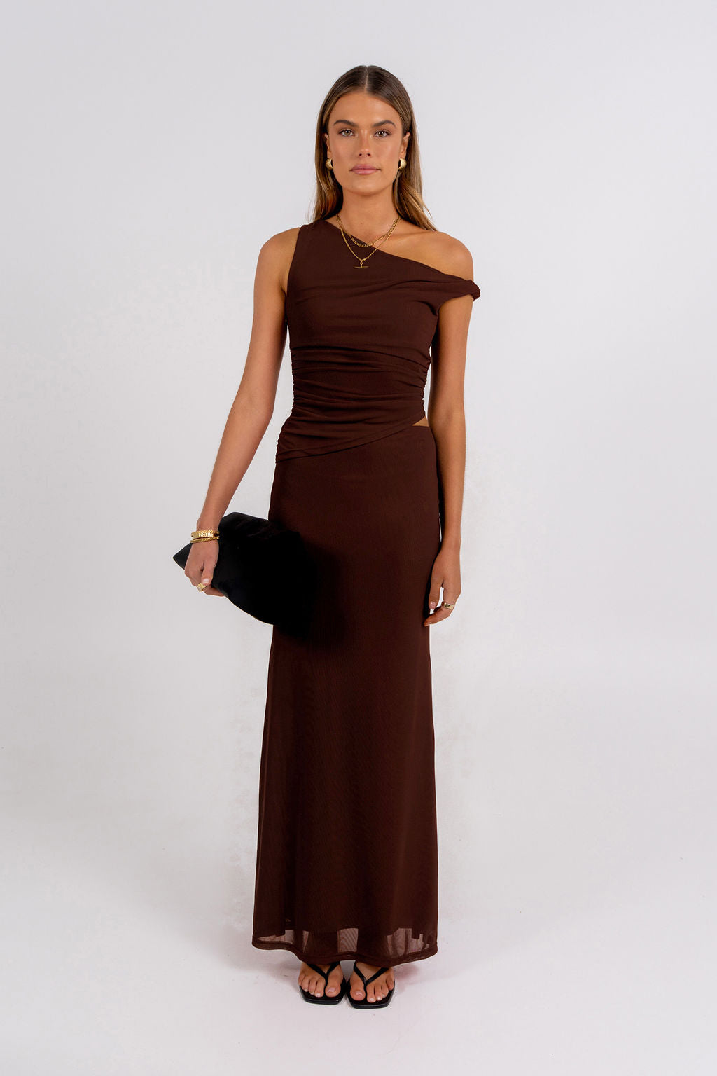 Karter Maxi Dress Chocolate