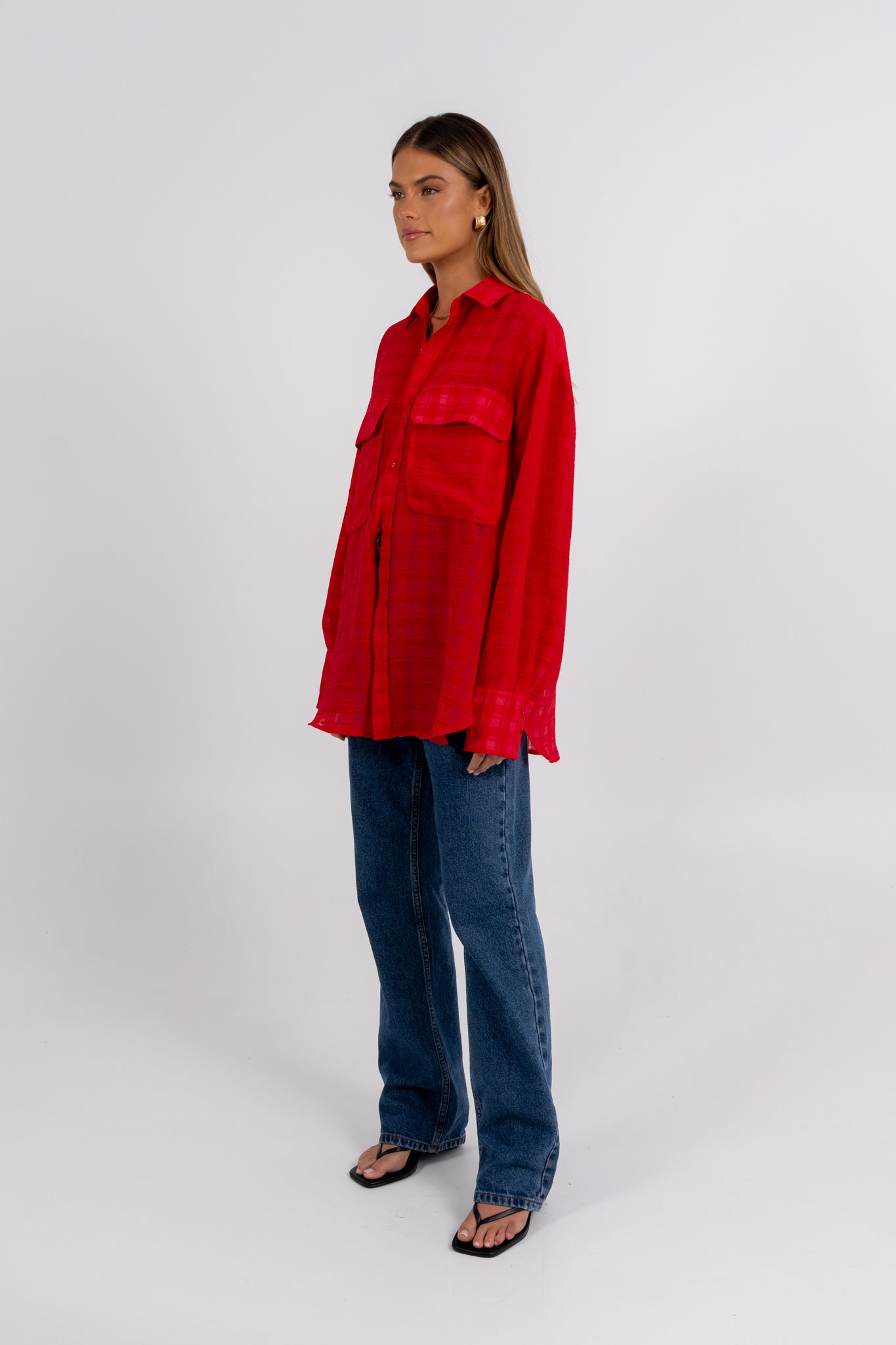 Elka Shirt Red