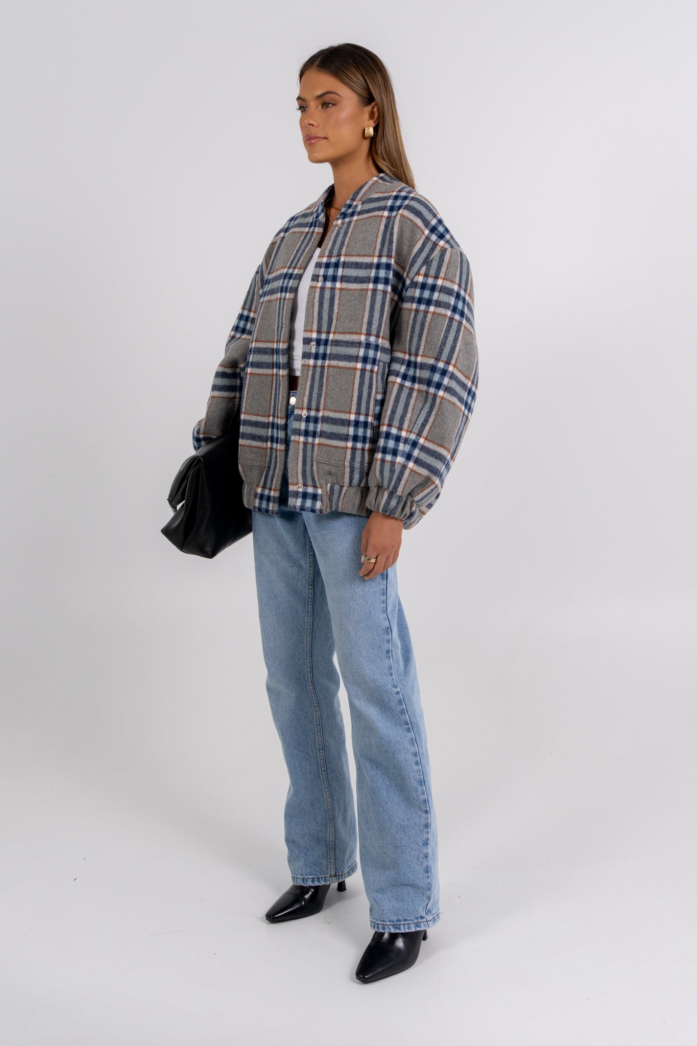 PRE ORDER Tully Bomber Jacket Tartan