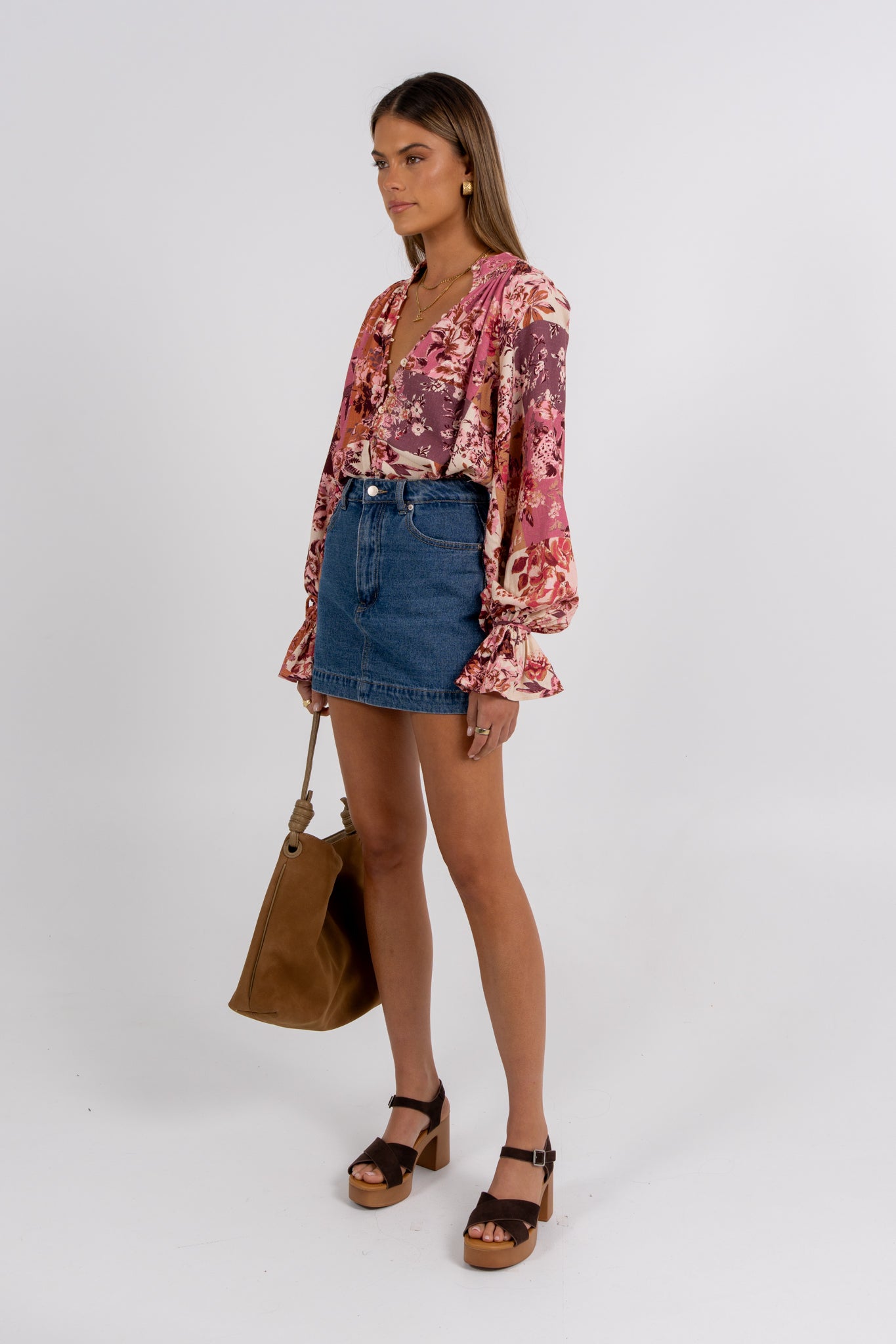 Undina Blouse Fleur Print