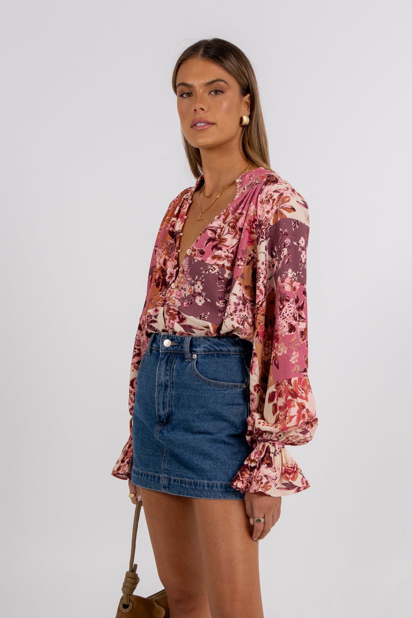 Undina Blouse Fleur Print
