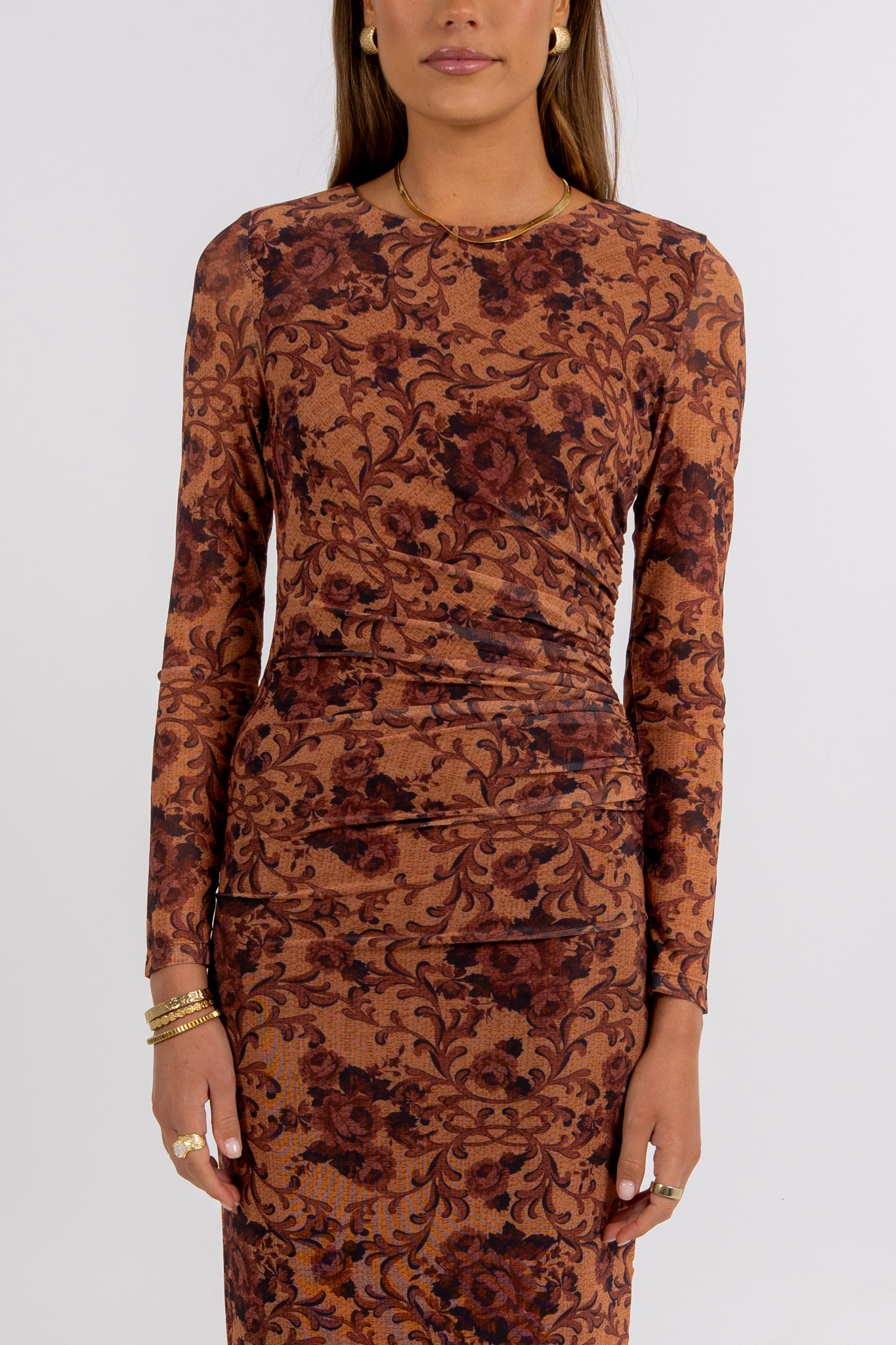 Helena Maxi Dress Heirloom Print