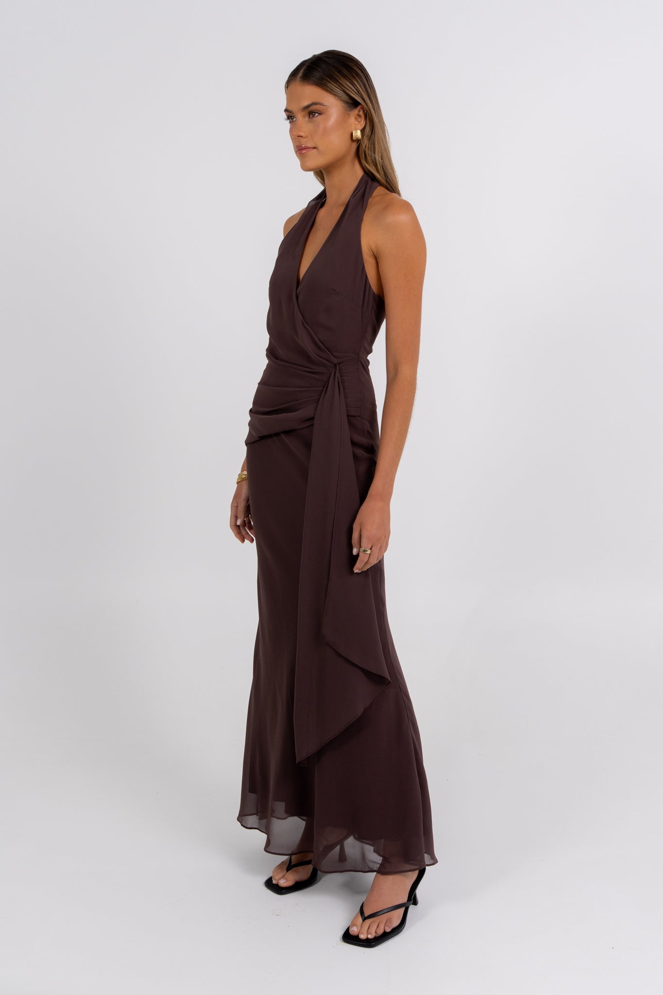 Rory Maxi Dress Chocolate