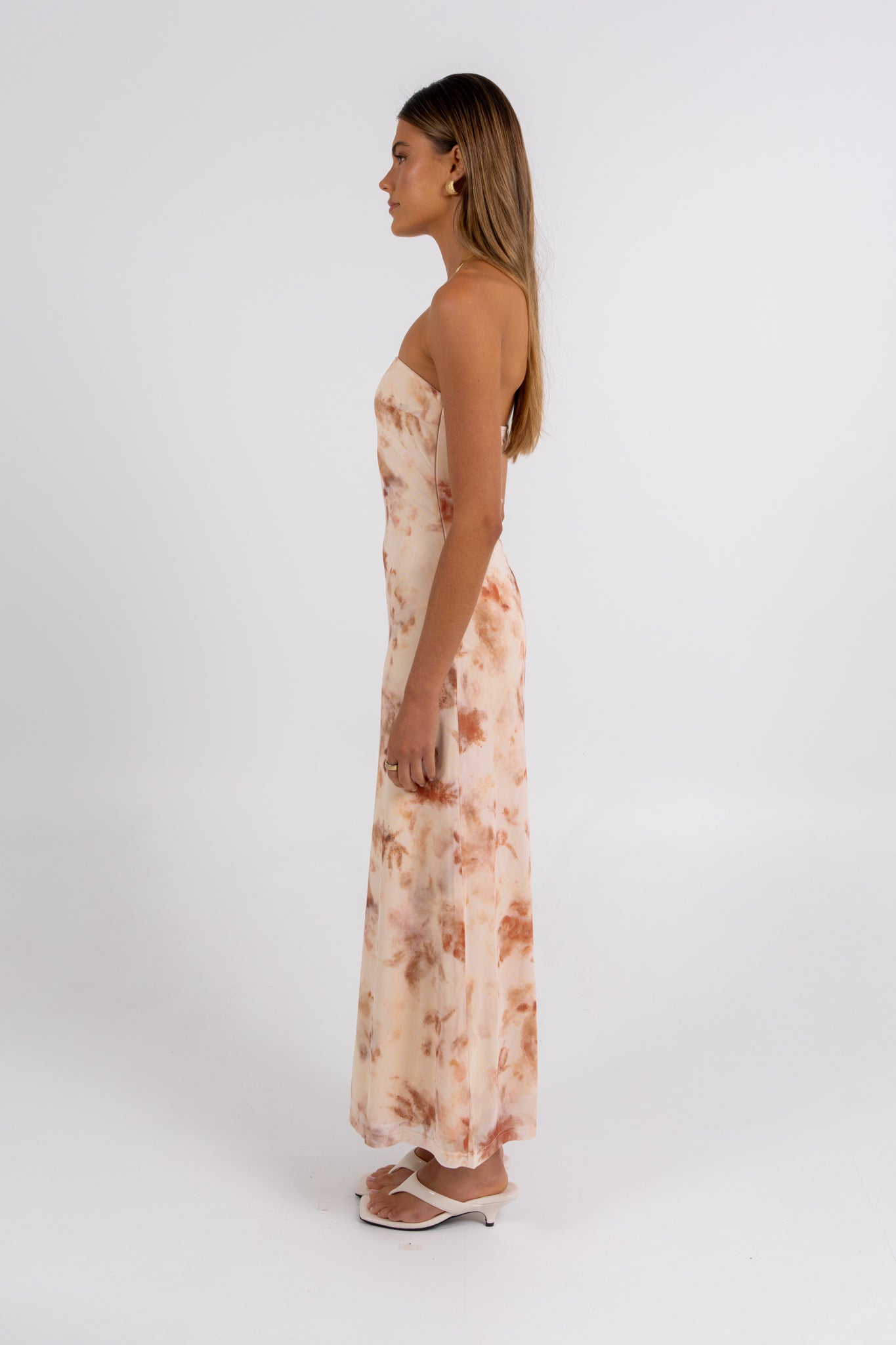Wendi Dress Beige Haze