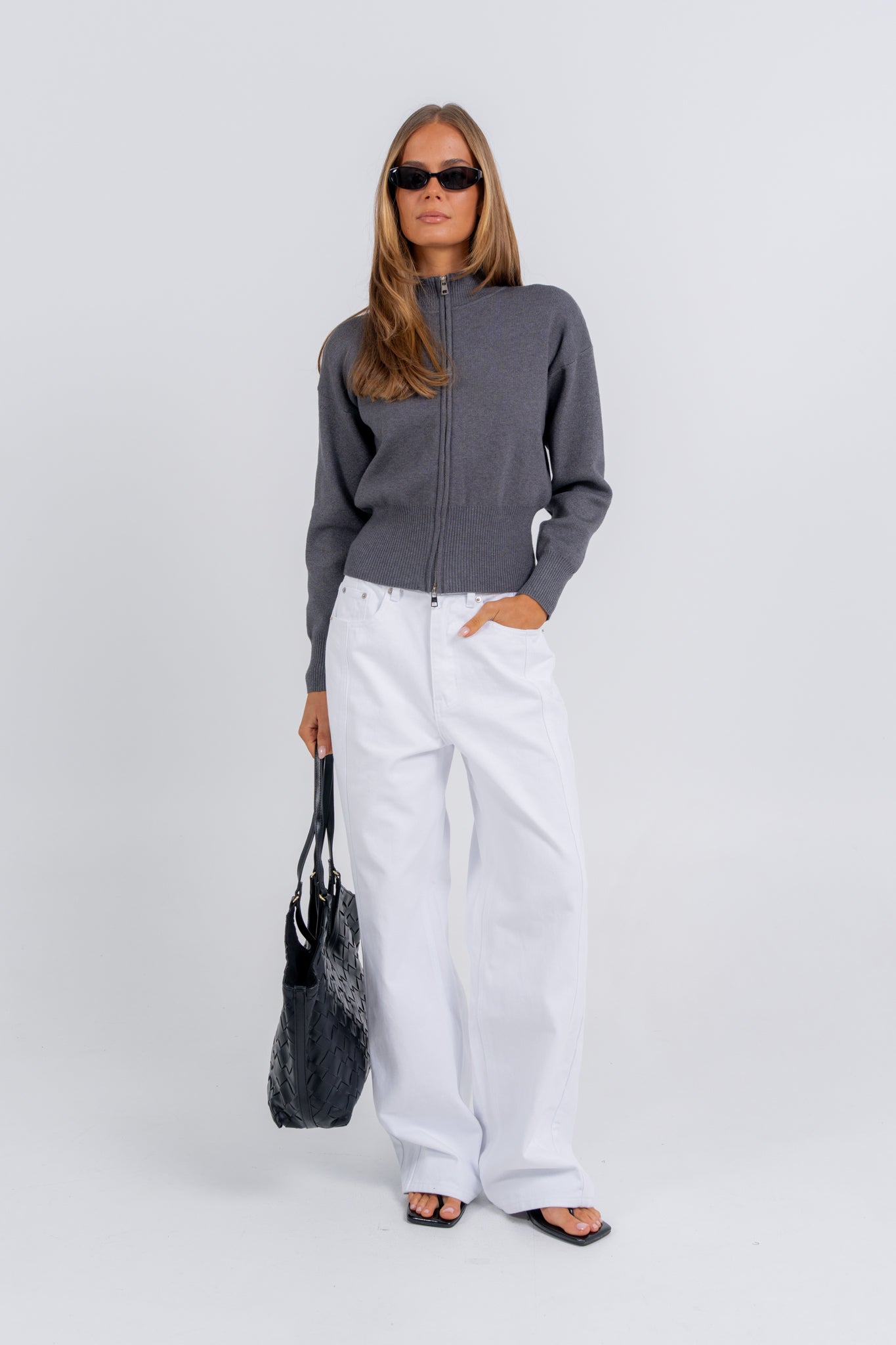 Lexi Cardigan Charcoal