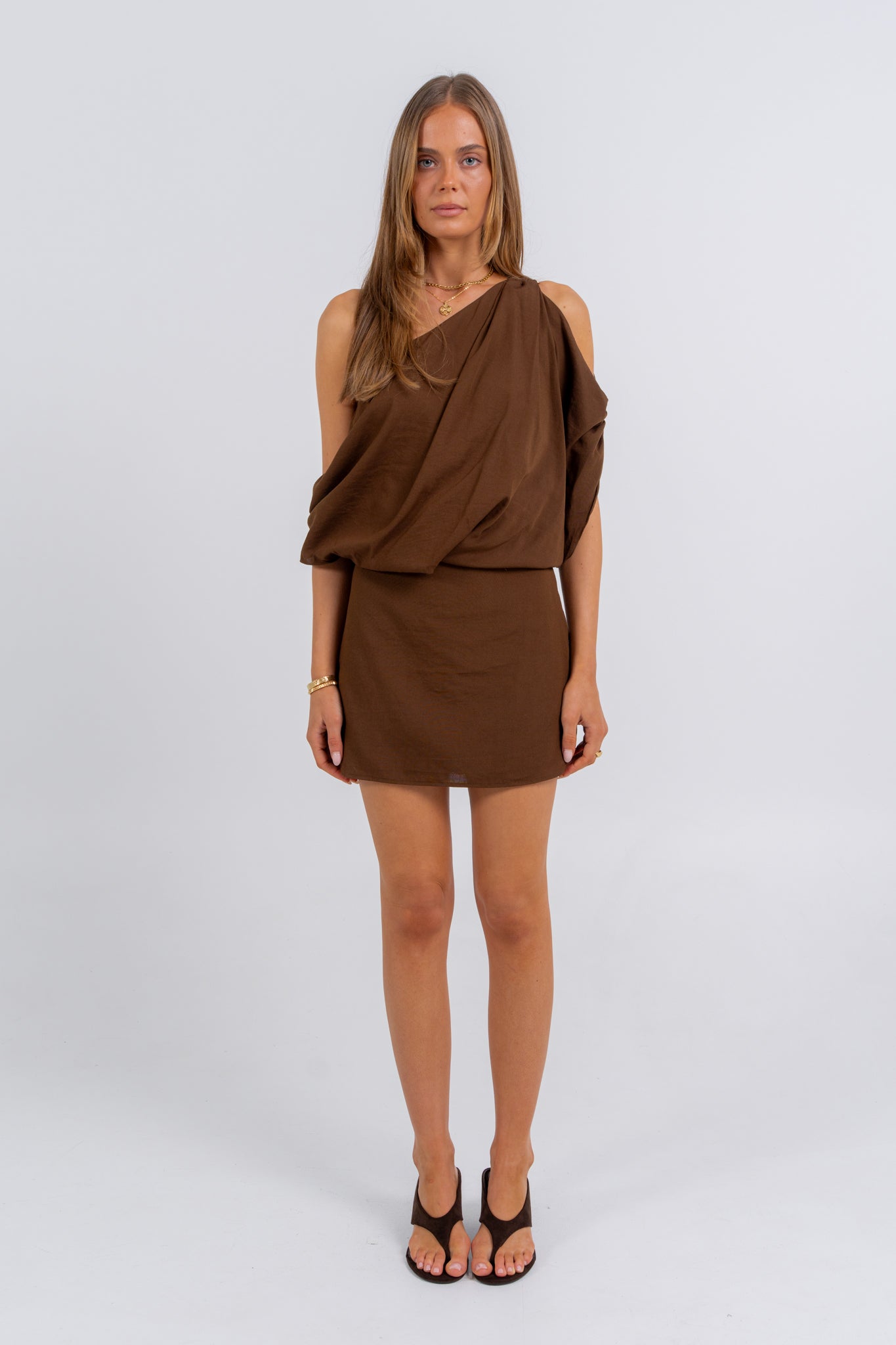 Hollie Dress Chocolate