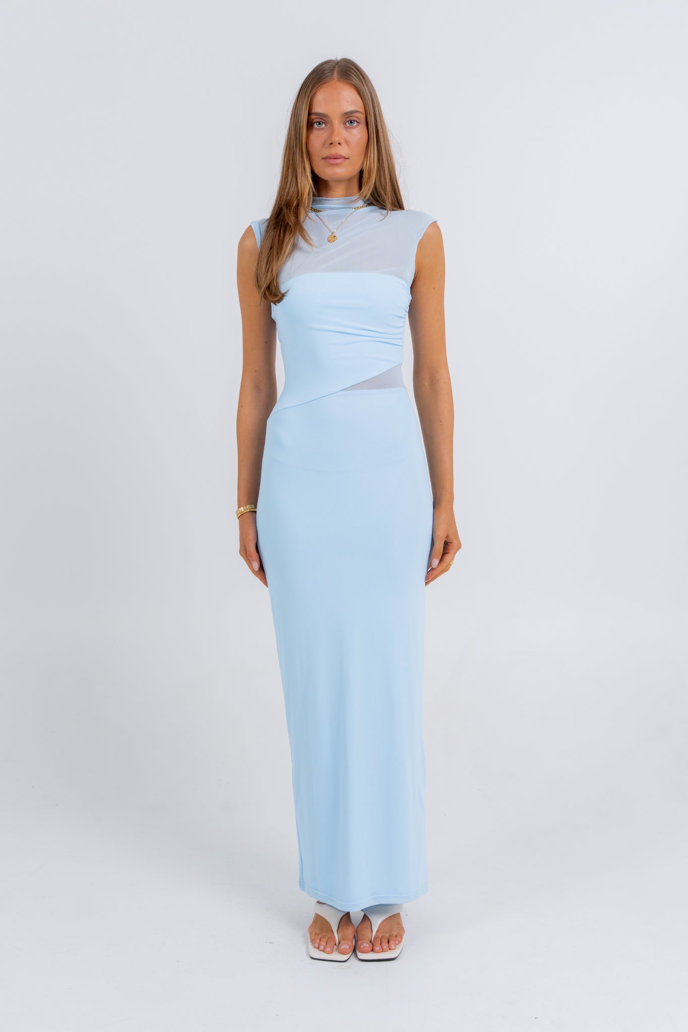 Jaccie Maxi Dress Blue