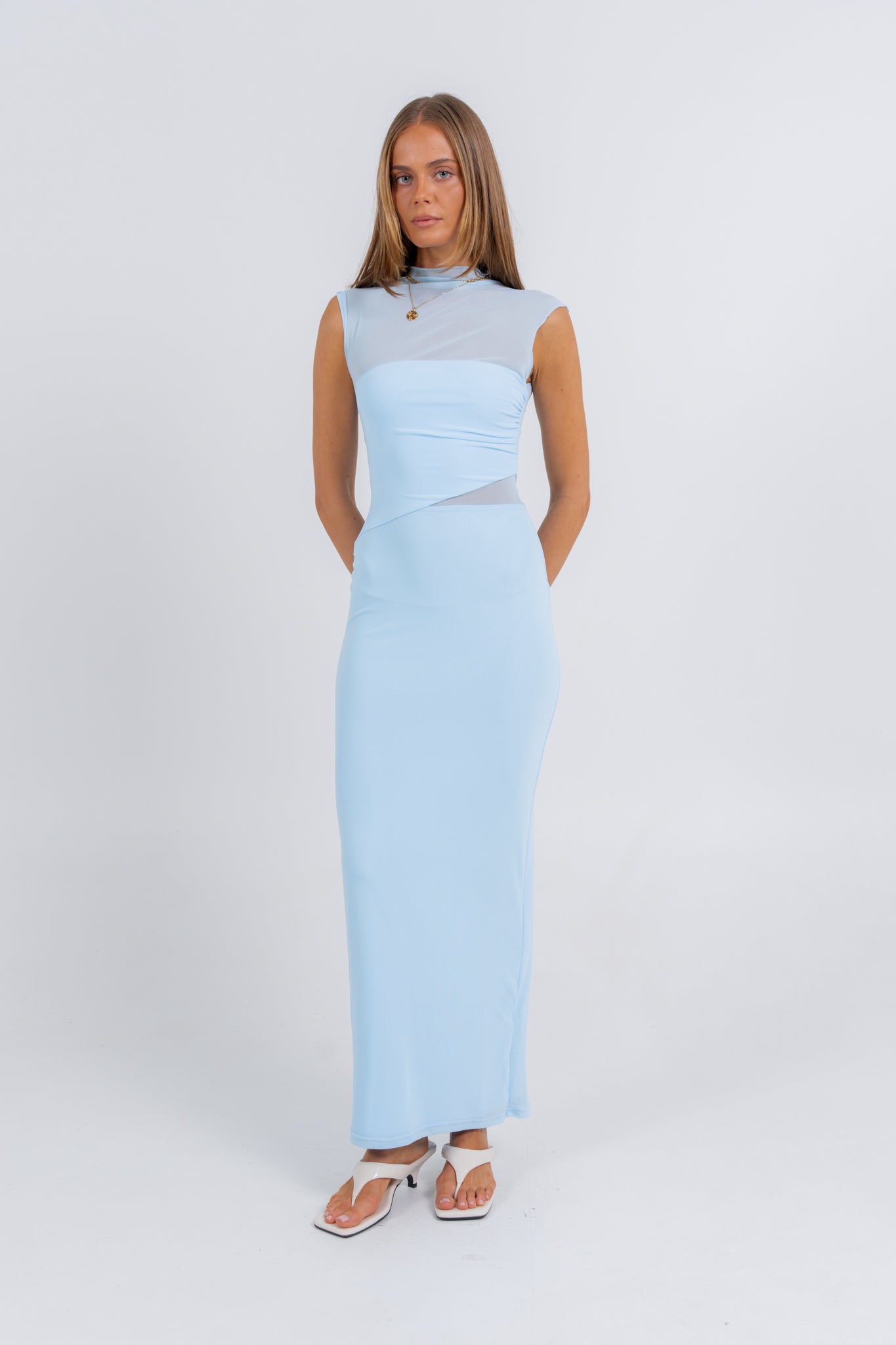 Jaccie Maxi Dress Blue