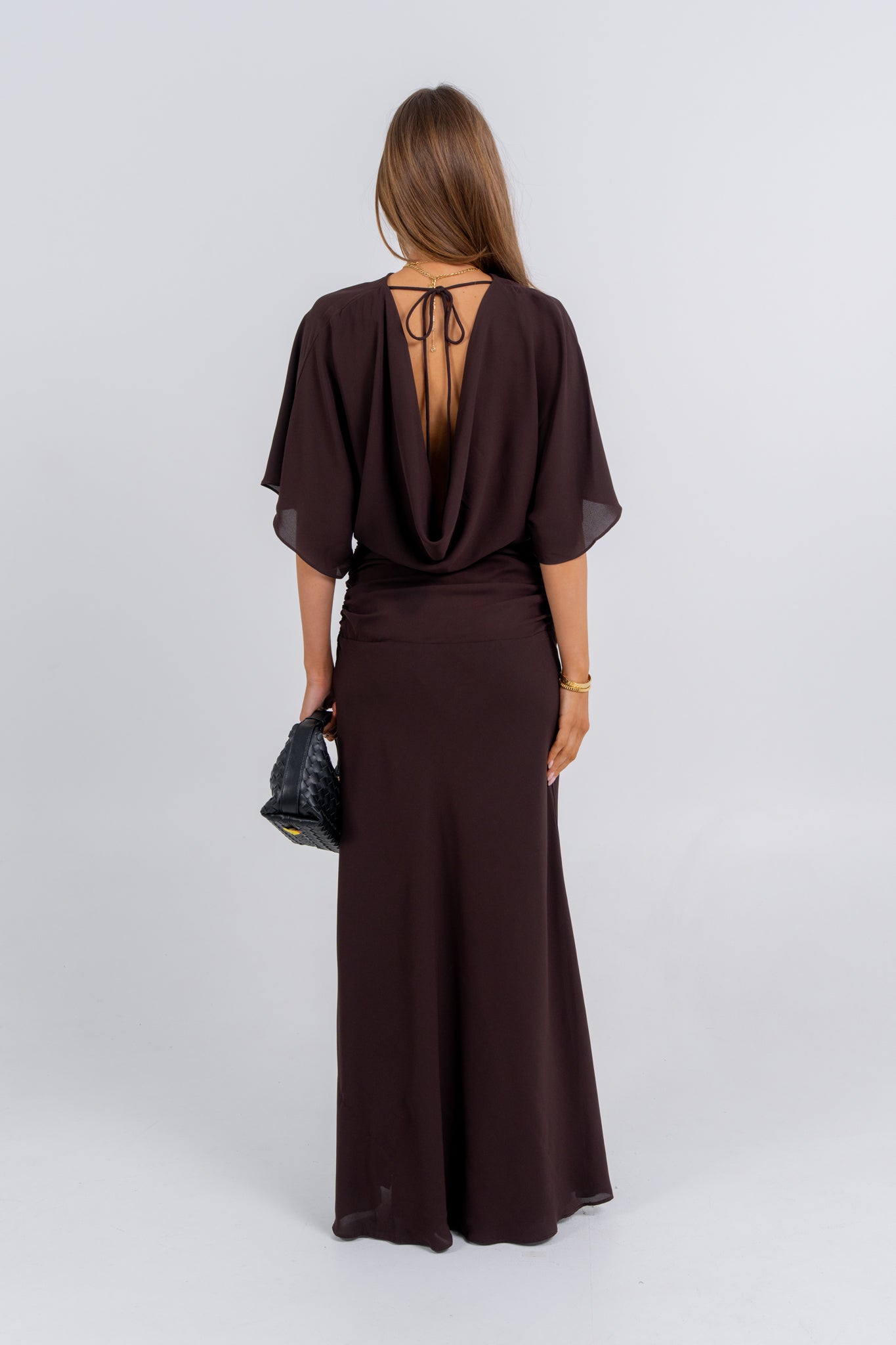 Kitta Maxi Dress Chocolate