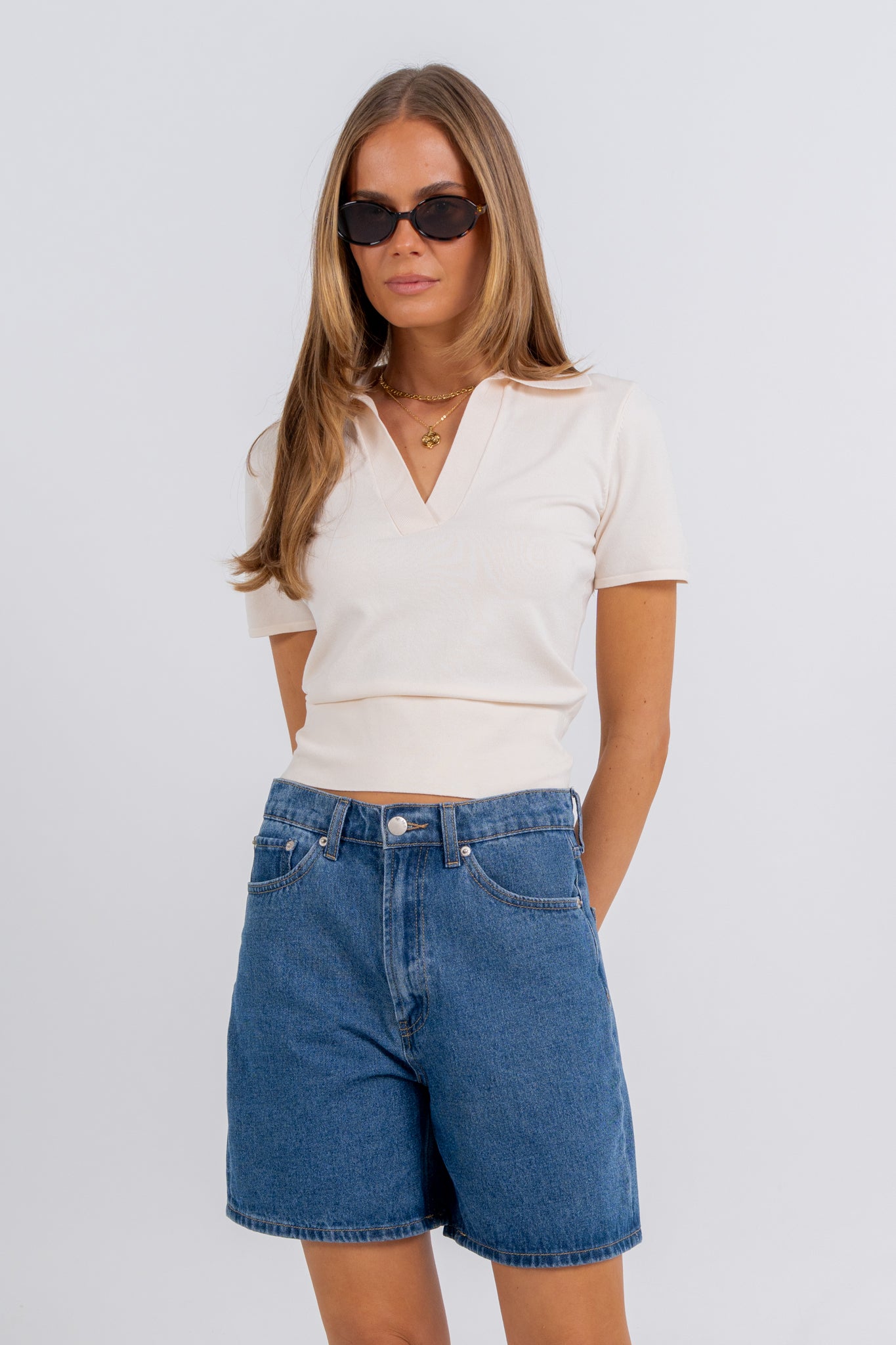 Wednesday Top Cream