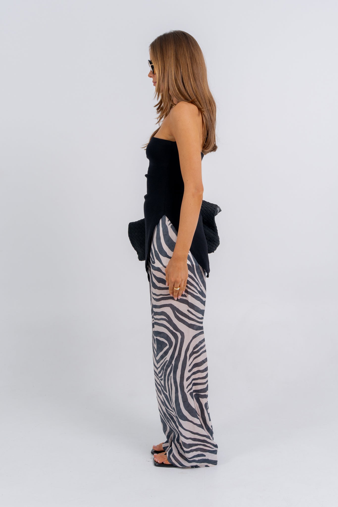Elcie Pant Zebra Print