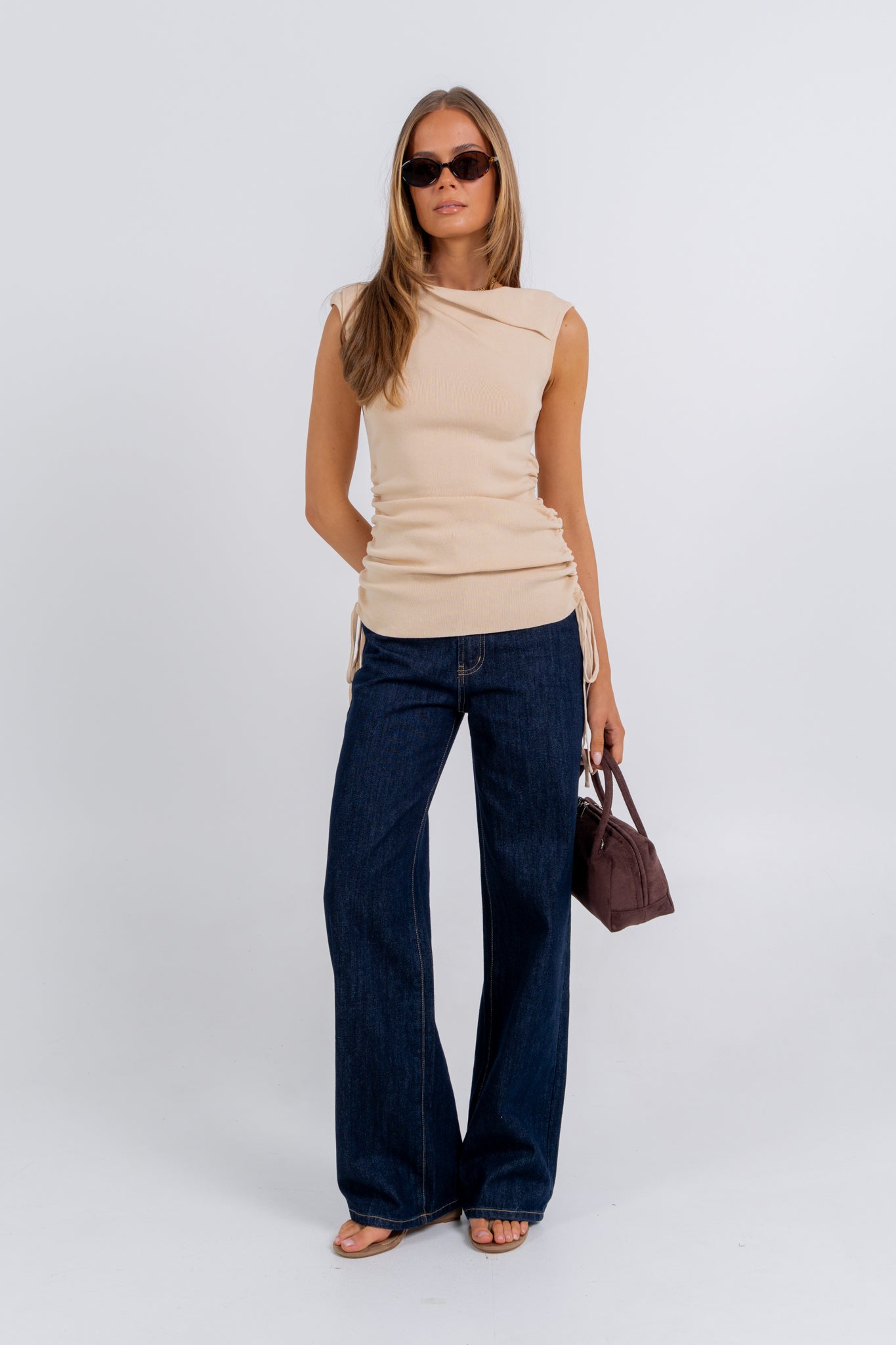 Harlin Top Beige