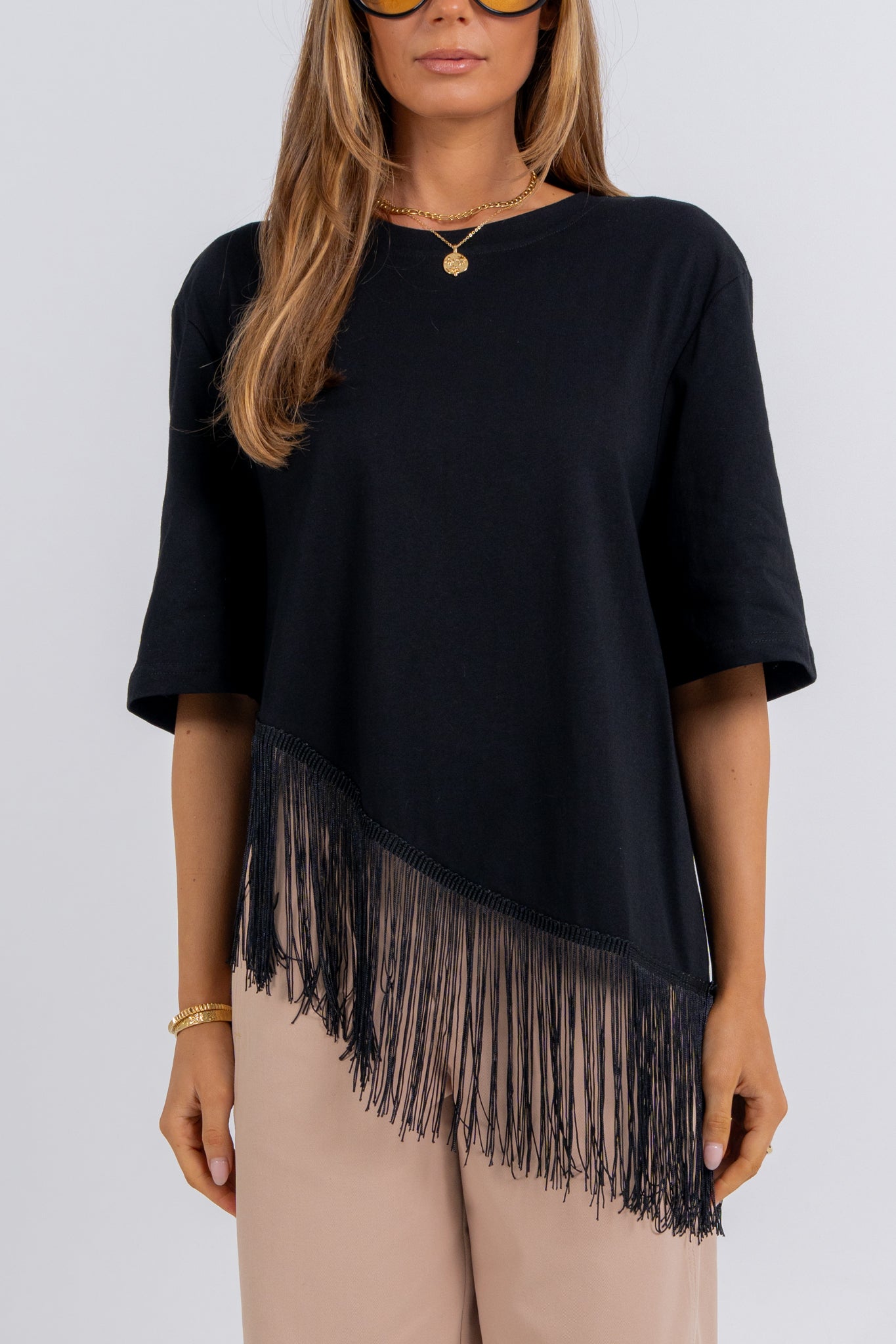 Daphne Tee Black