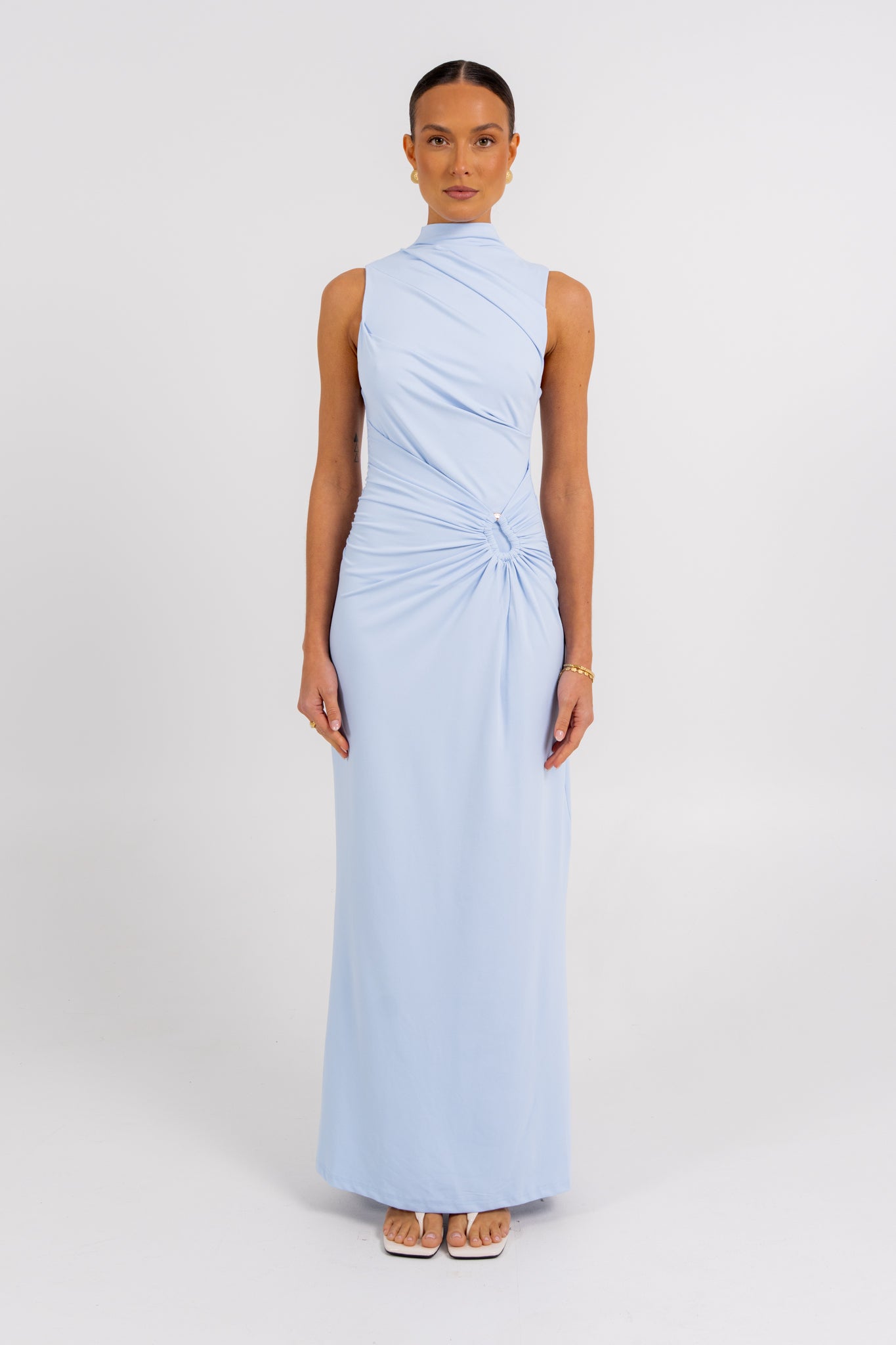 Ulla Maxi Dress Baby Blue