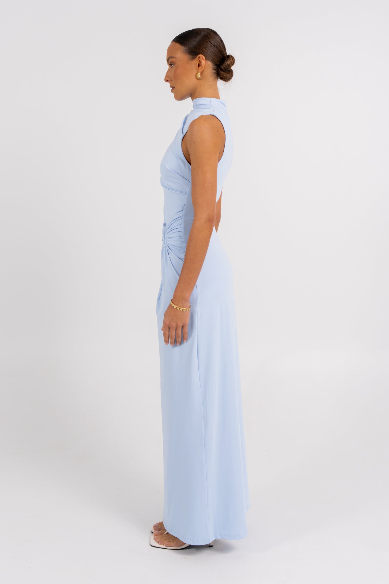 Ulla Maxi Dress Baby Blue