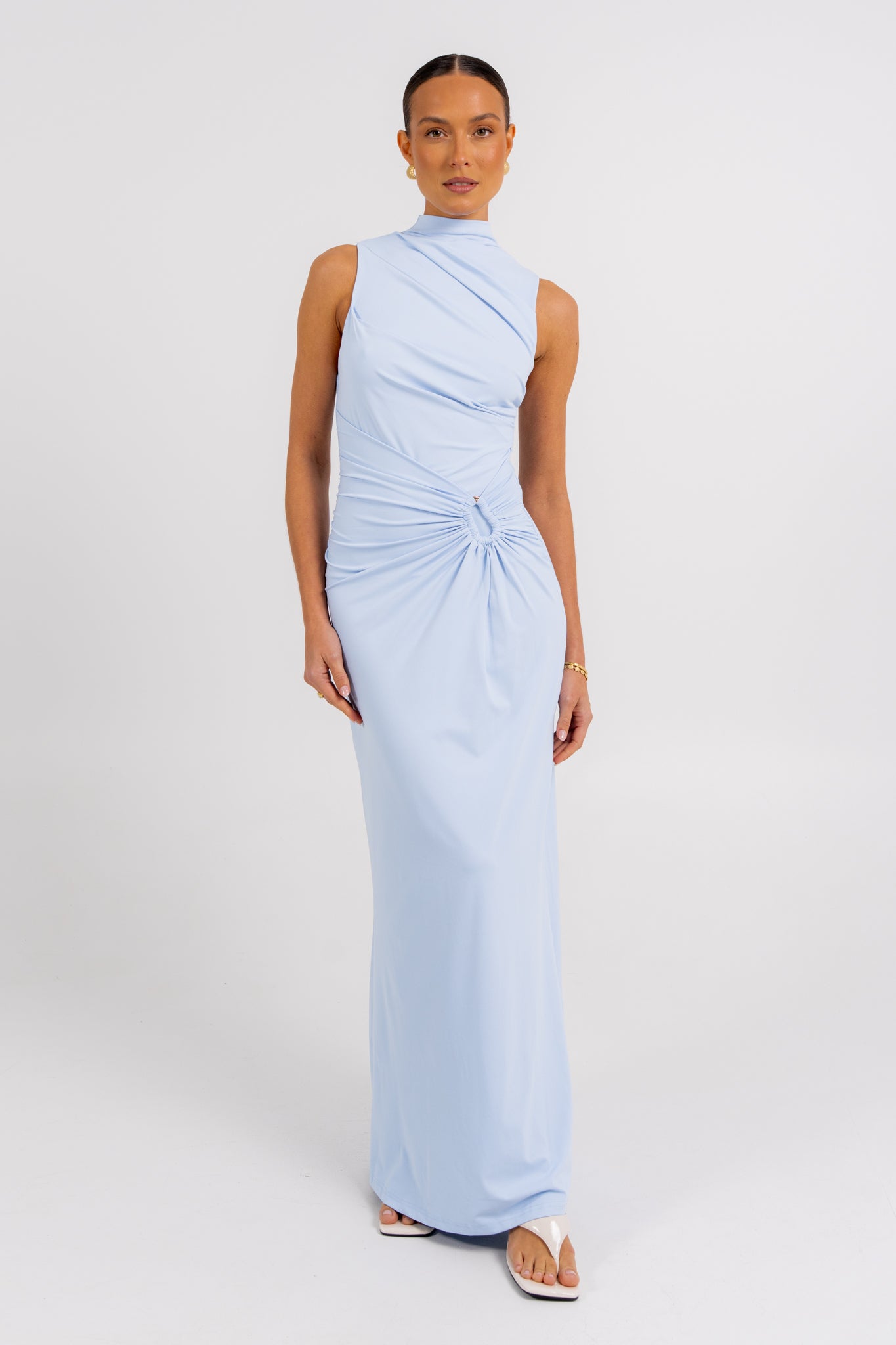 Ulla Maxi Dress Baby Blue