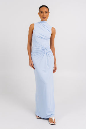 Ulla Maxi Dress Baby Blue