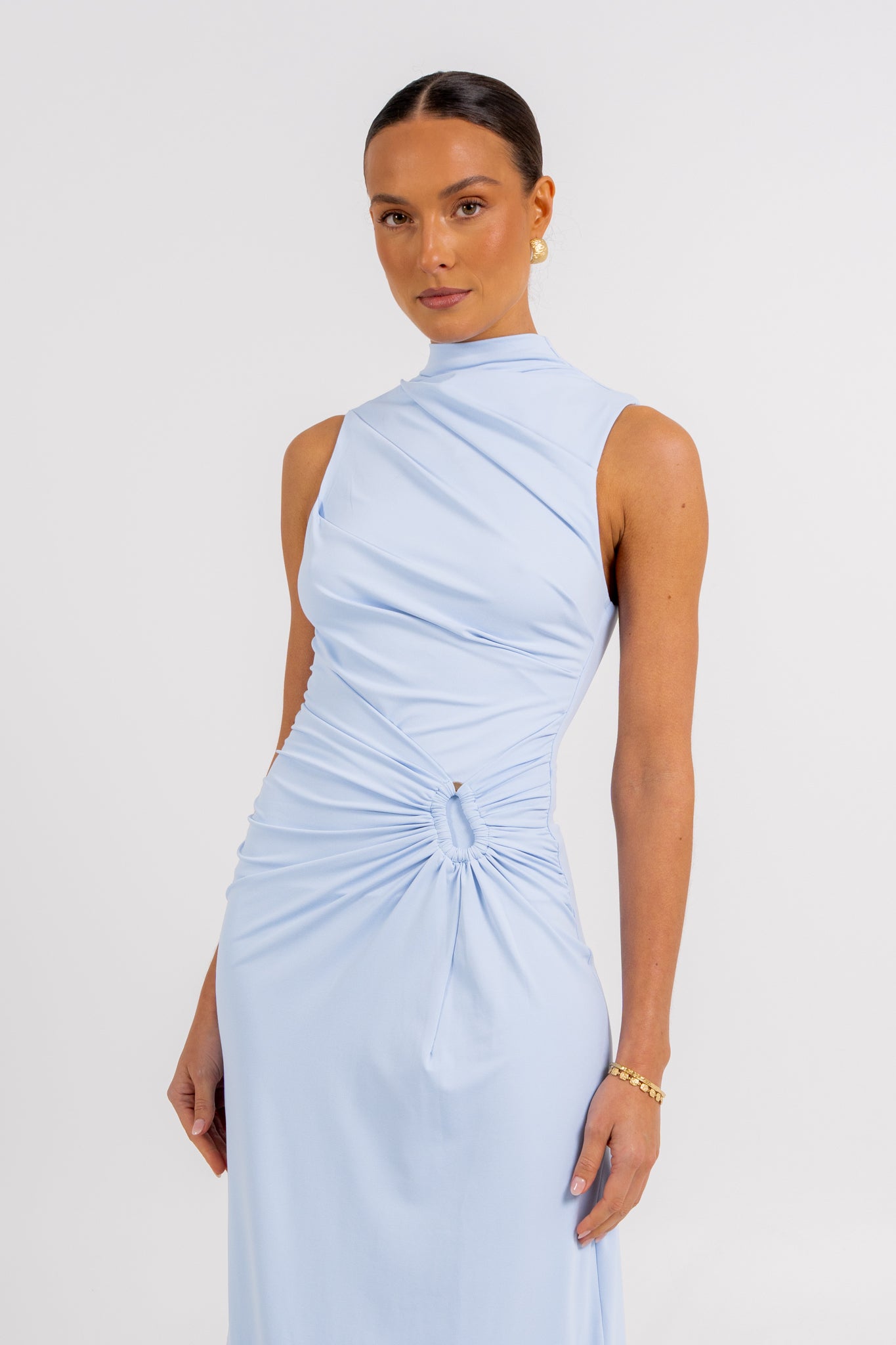 Ulla Maxi Dress Baby Blue