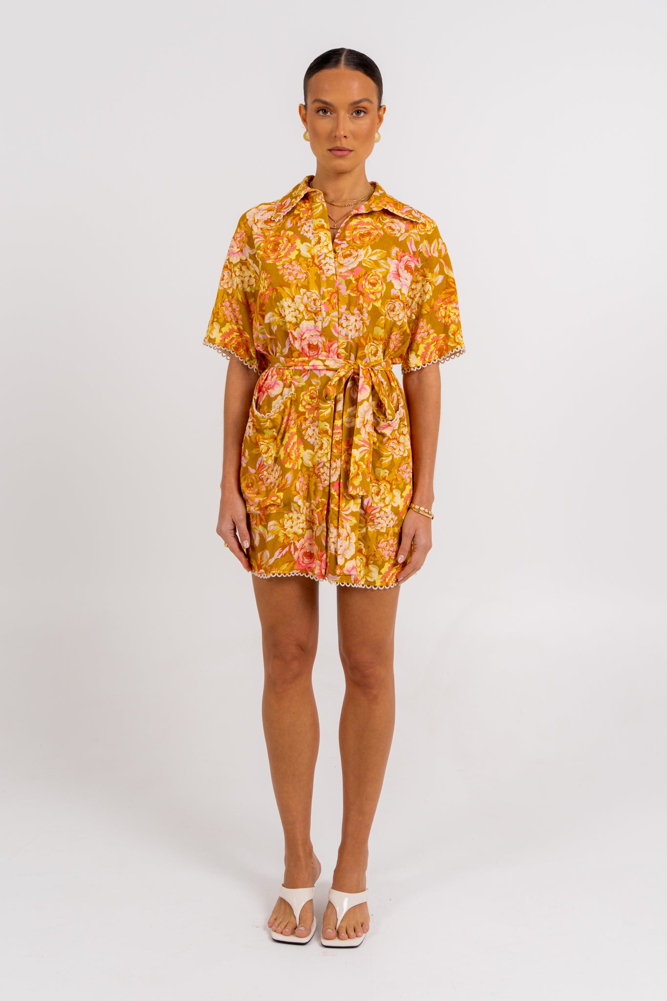 Bello Mini Dress Hinterbloom Print